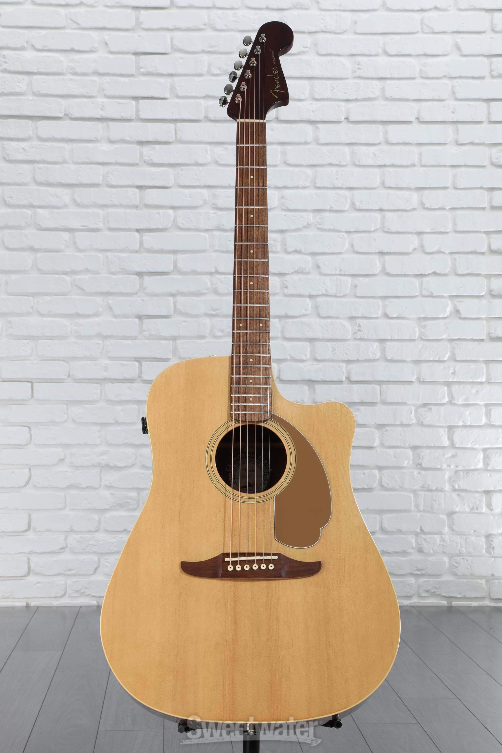 Fender Redondo Player Nat WN 美品 Fender Redondo Player Acoustic Electric Guitar WN Natural