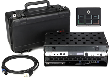 NEAT PB.VP2 and Oakboard Carry-on 12-channel Playback Redundancy System