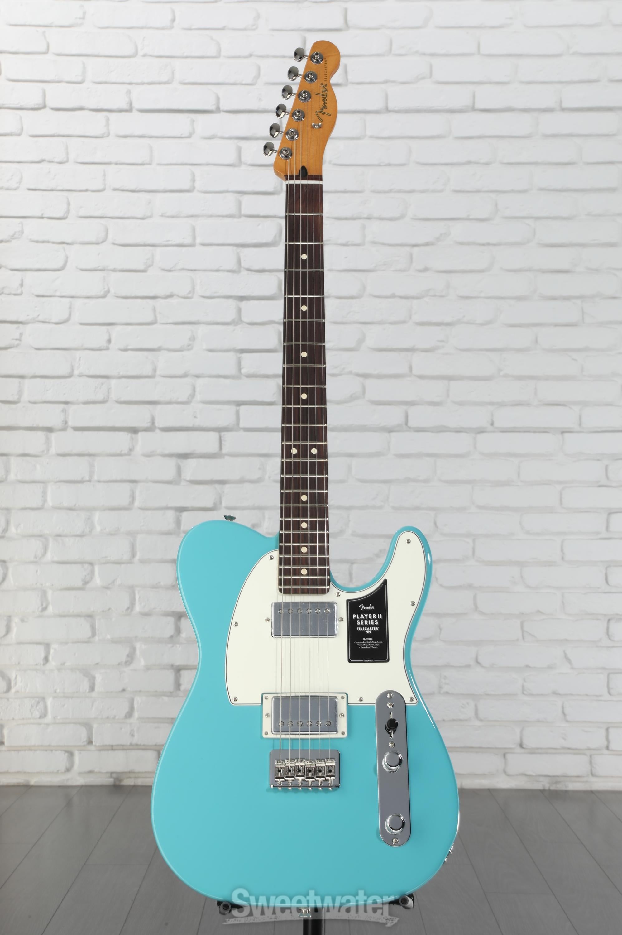 Fender Player II Telecaster HH Electric Guitar - Aquatone