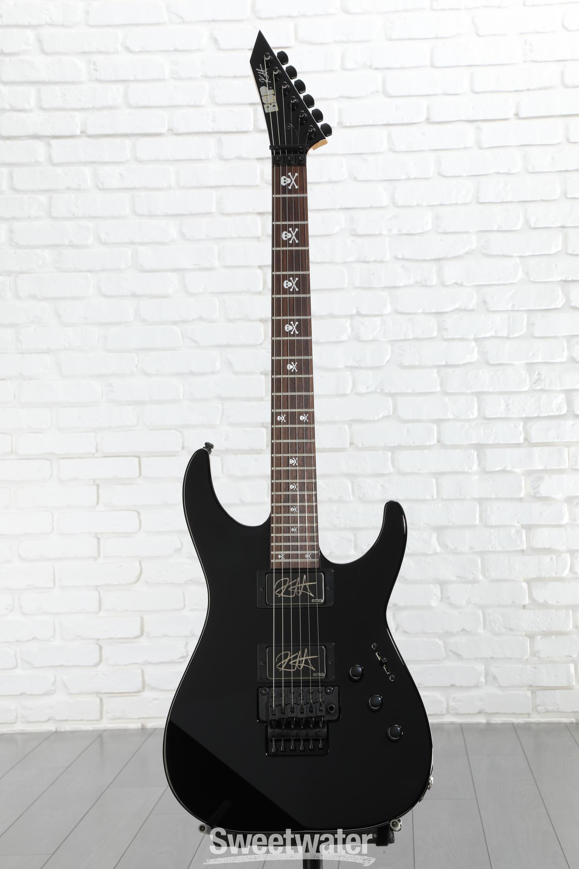 ESP KH-2 Kirk Hammett Signature Neck-thru Electric Guitar - Black