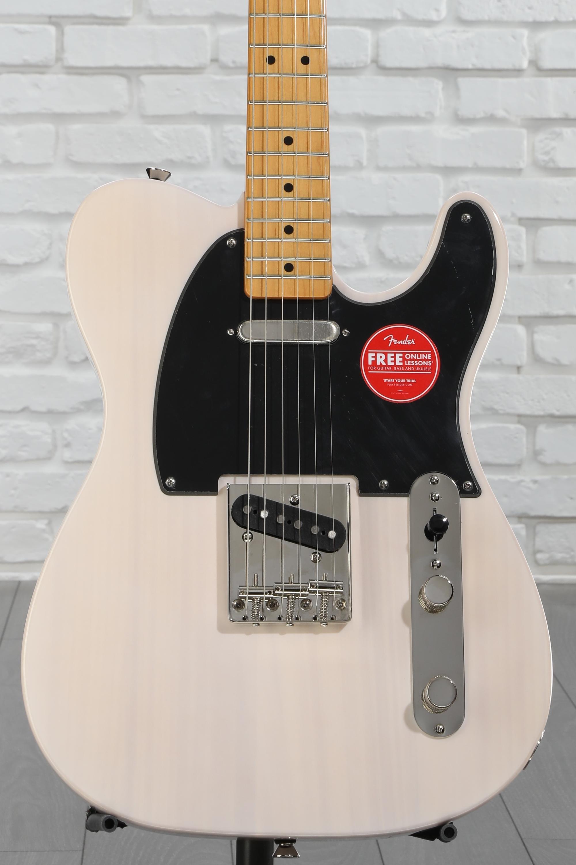 Squier Telecaster ホワイト Classic Vibe 50s Squier CLASSIC VIBE '50S TELECASTER (White Blonde) - Guitar Guys