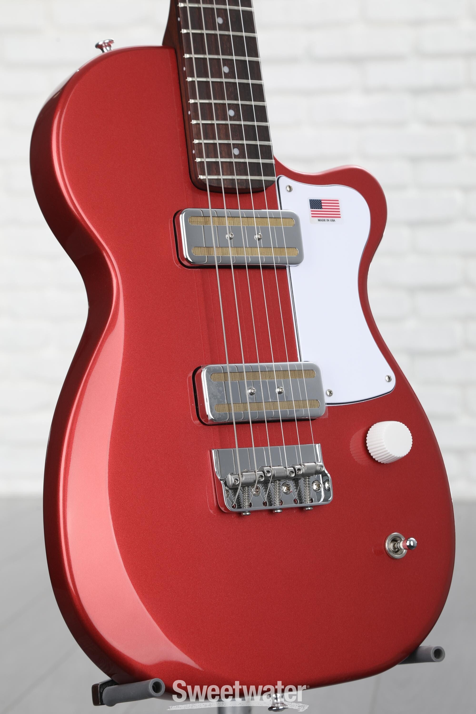 Harmony Juno Electric Guitar - Rose with Rosewood Fingerboard