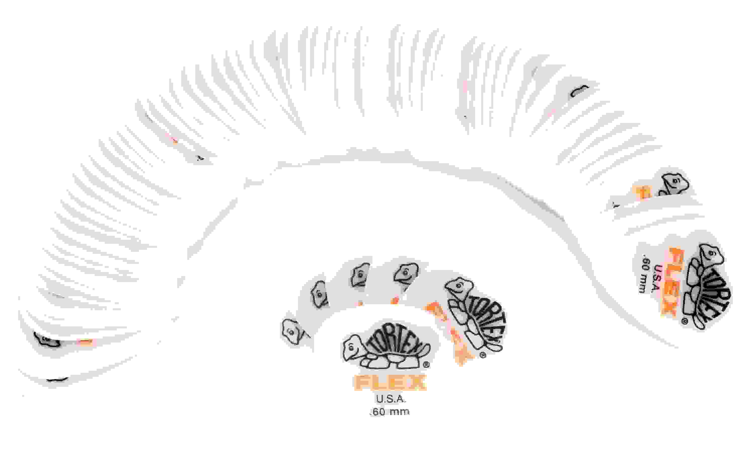 Dunlop Tortex Flex Standard Guitar Picks - .60mm White (72-pack)