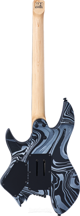 Sire Larry Carlton X6 Headless Electric Guitar - Black Swirl