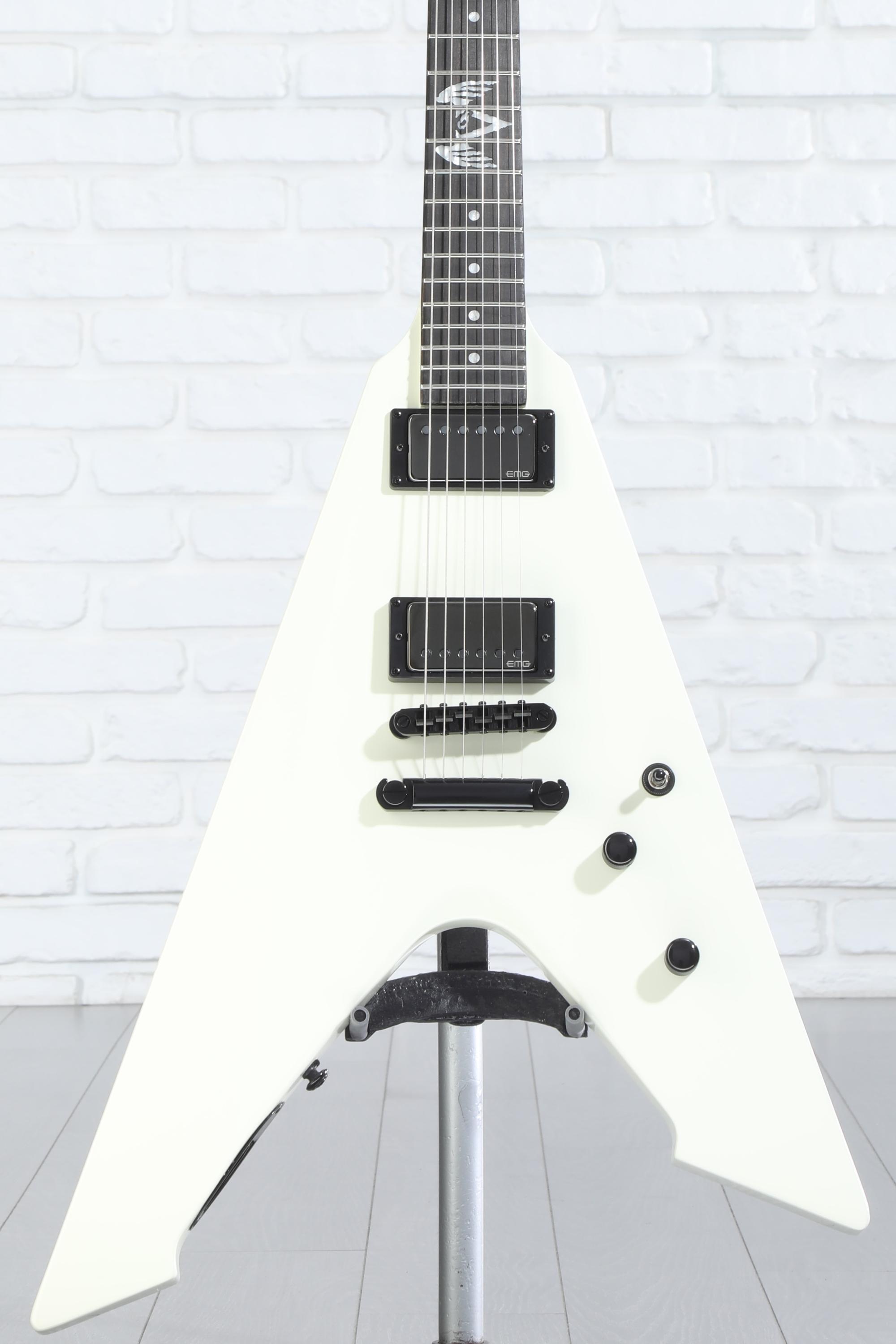 ESP LTD Vulture Olympic White Sweetwater