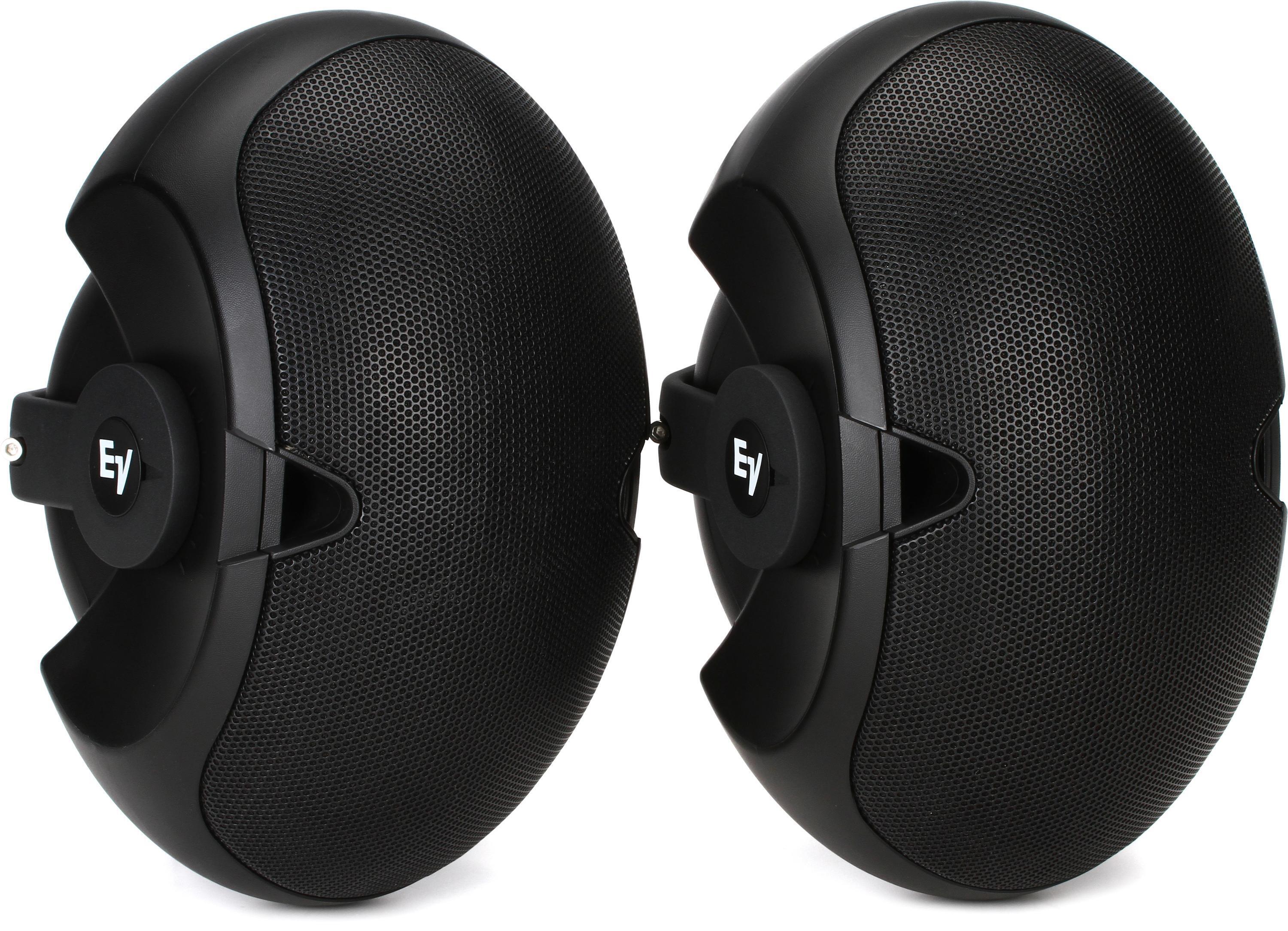 Electro-Voice EVID 4.2 Compact Full-range Speaker Pair - Black