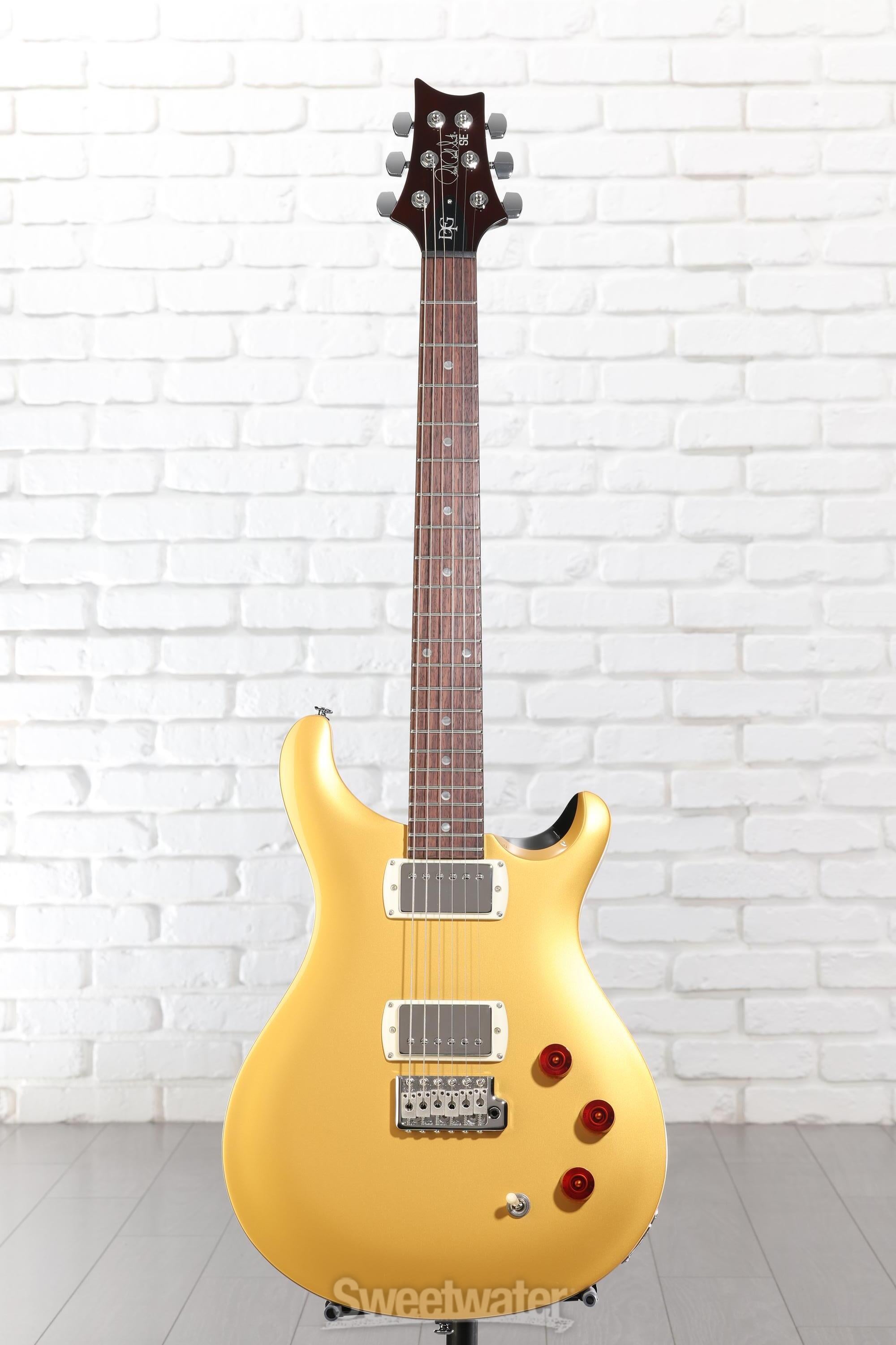 PRS SE DGT David Grissom Solidbody Electric Guitar - Gold Top