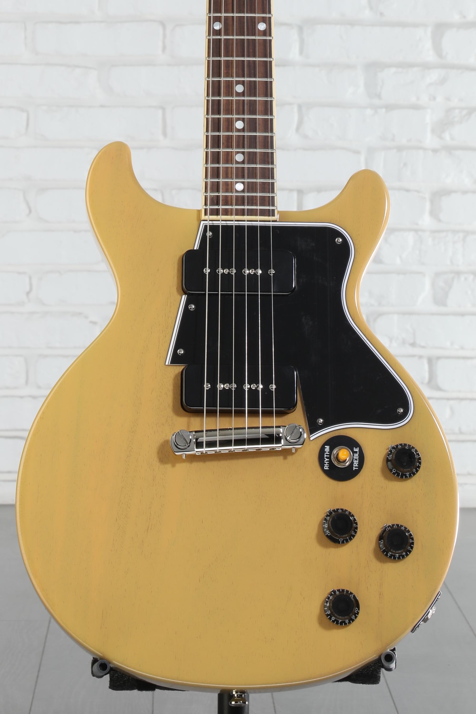 ギター Epiphone Les Paul Special DC TV Yellow 1_Full_Straight_Front_NA-