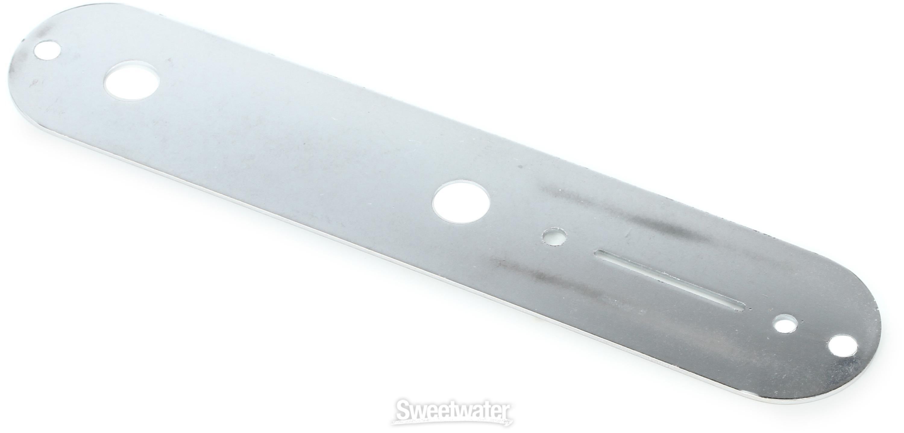 Fender Road Worn Telecaster Control Plate | Sweetwater Fender Road Worn Telecaster Control Plate | Sweetwater