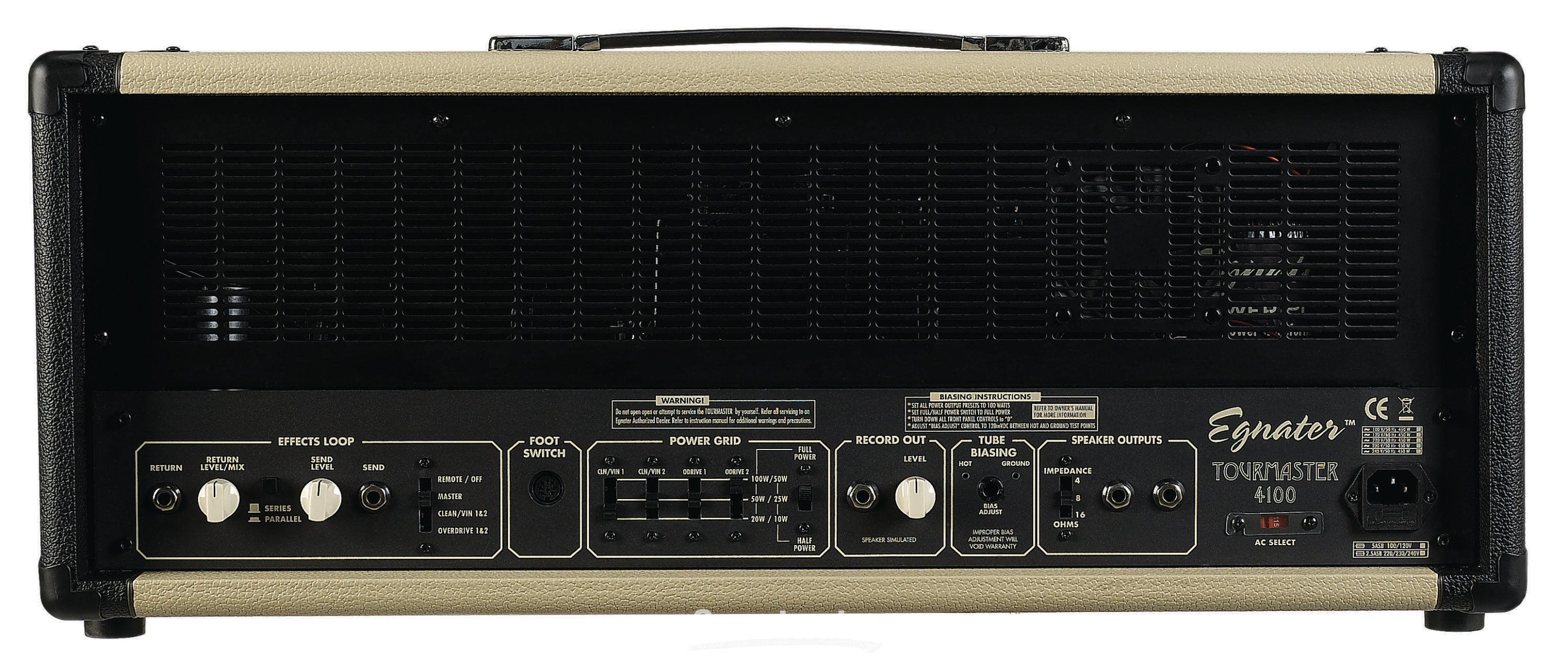 Egnater Tourmaster 4100 100-watt Tube Head | Sweetwater