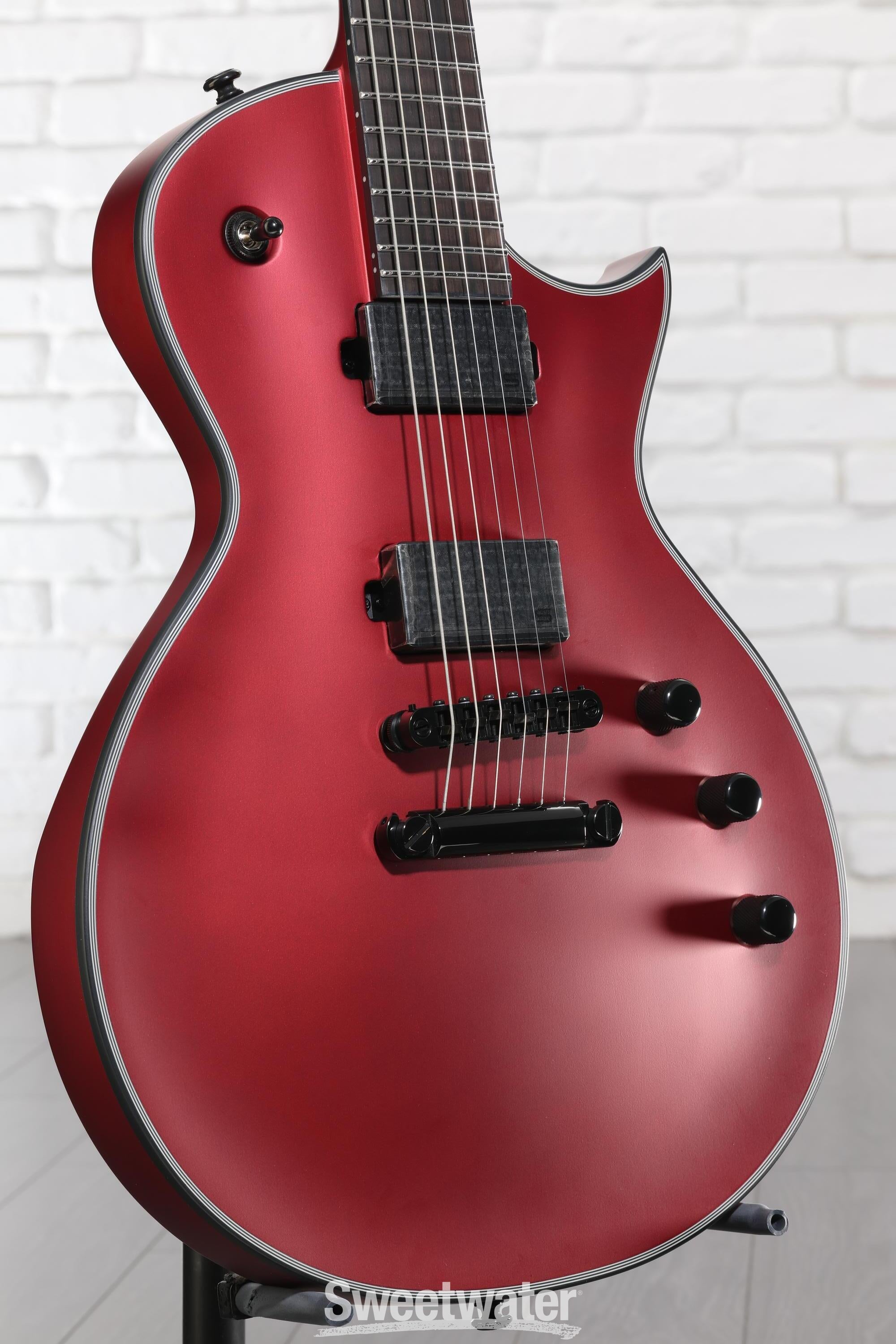 Photo of ESP LTD EC-1000 Electric Guitar - Candy Apple Red Satin