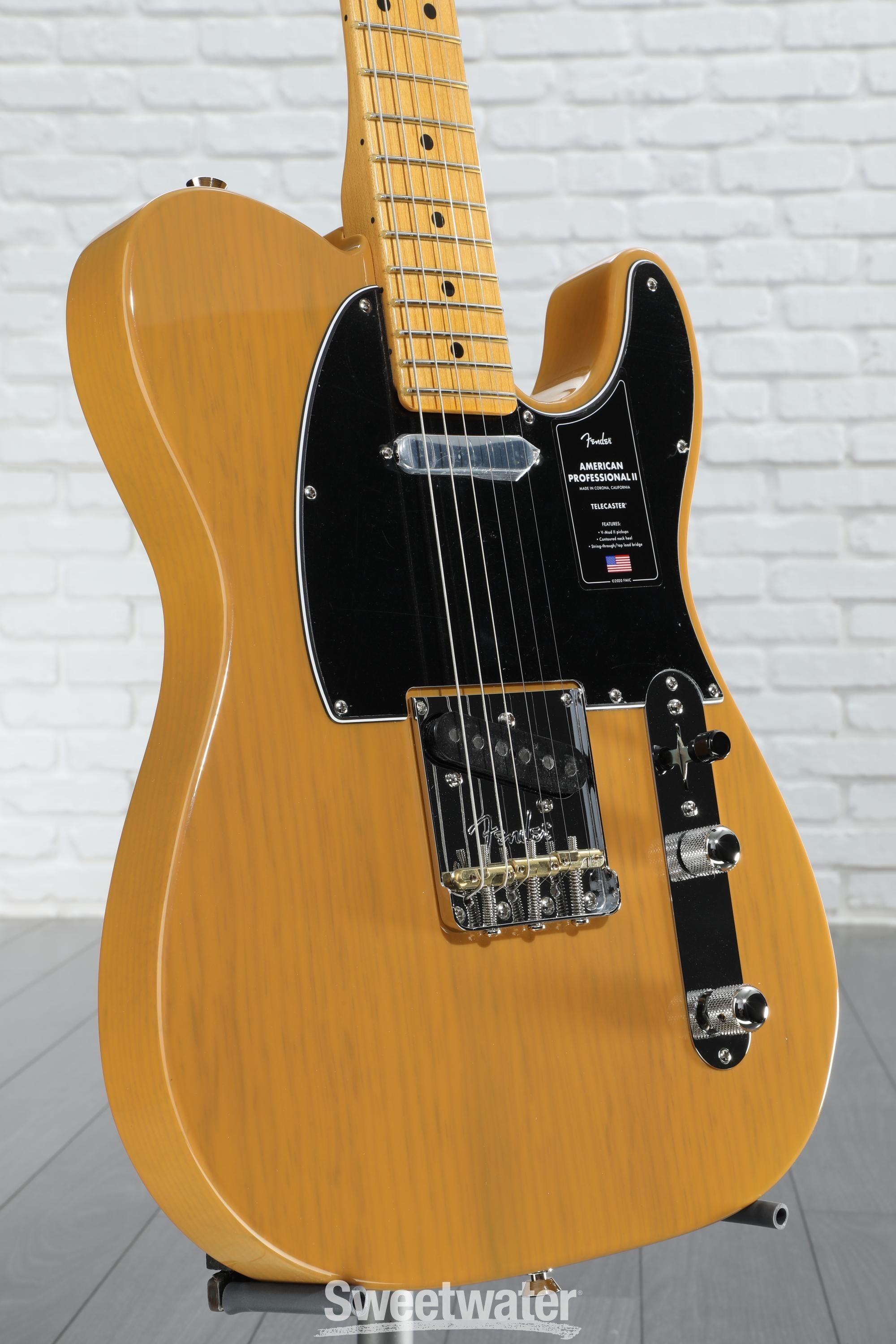 魅力の Fender American Professional II Telecaster - Butterscotch ギター