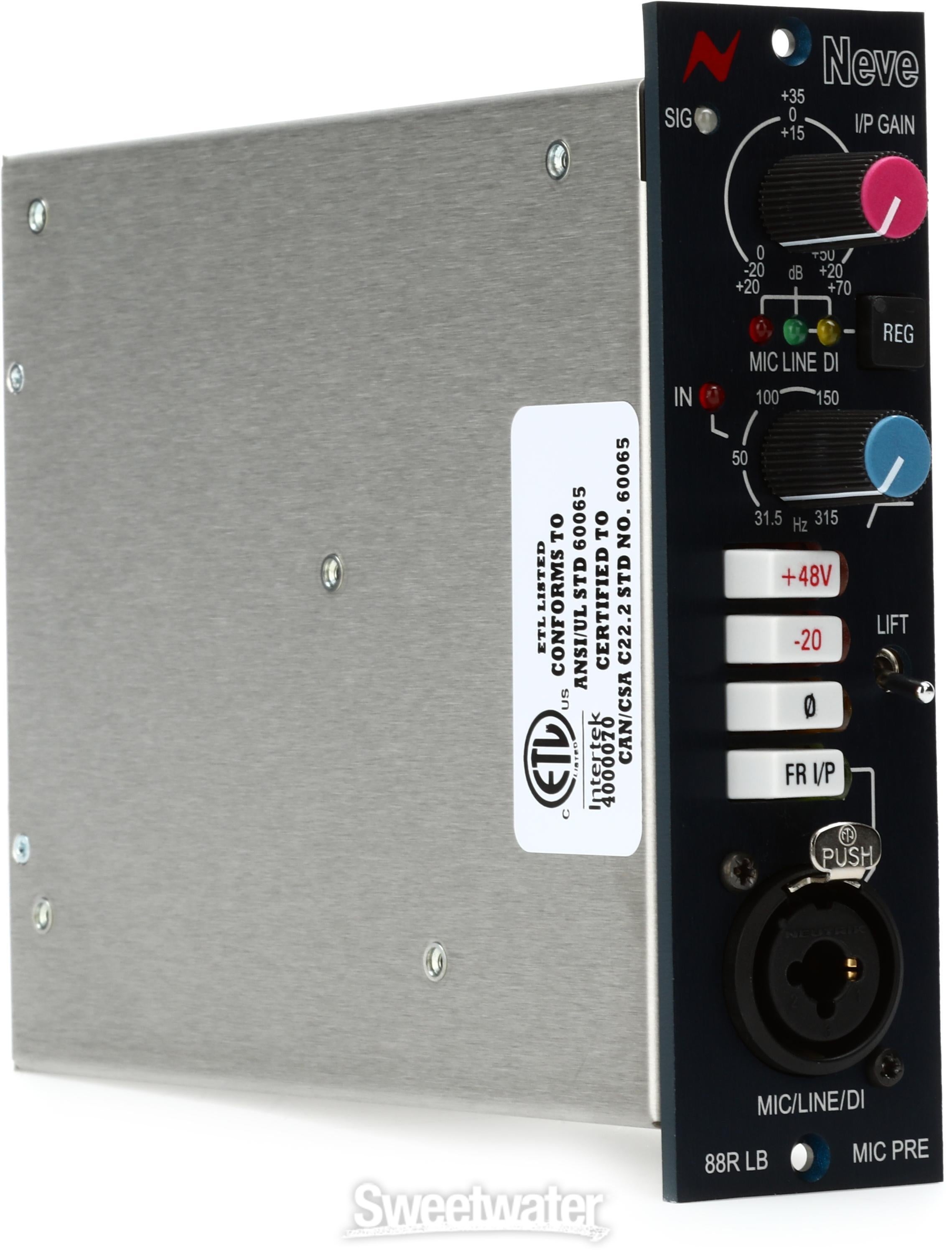 Neve 88RLB 500-series Microphone Preamp | Sweetwater