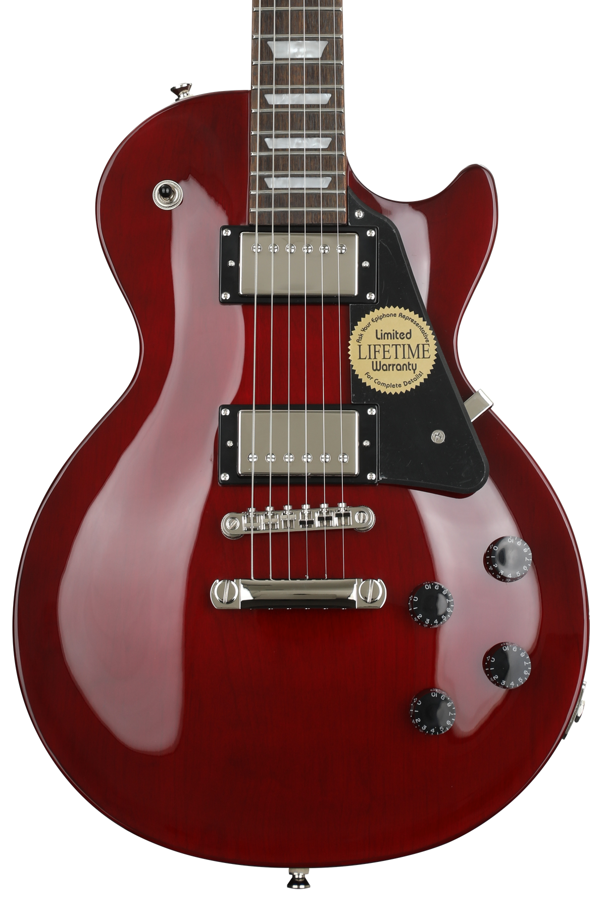 Epiphone Les Paul Studio ワインレッド Epiphone Les Paul Studio Electric Guitar - Wine Red | Sweetwater