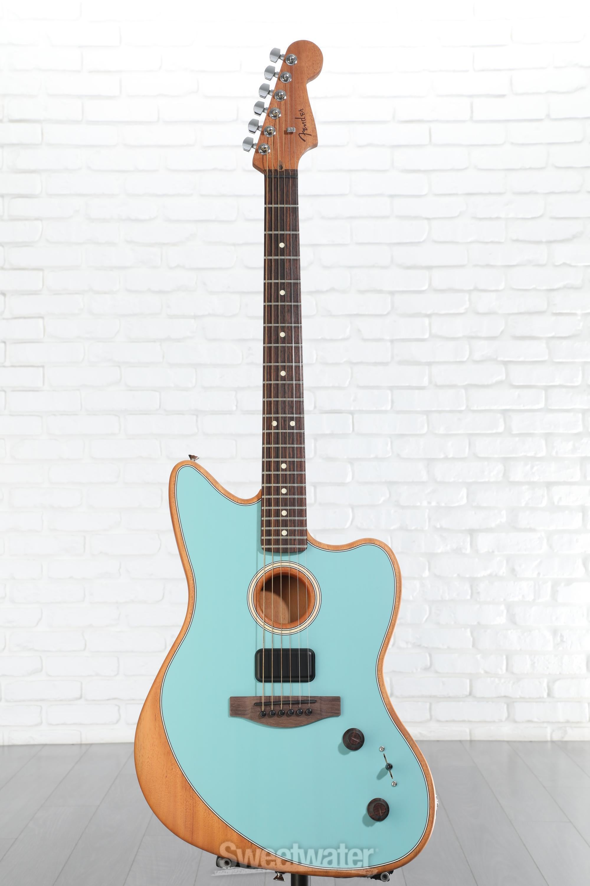 ギター Acoustasonic Player Jazzmaster Ice Blue Fender Acoustasonic Player Jazzmaster Ice Blue – Chicago