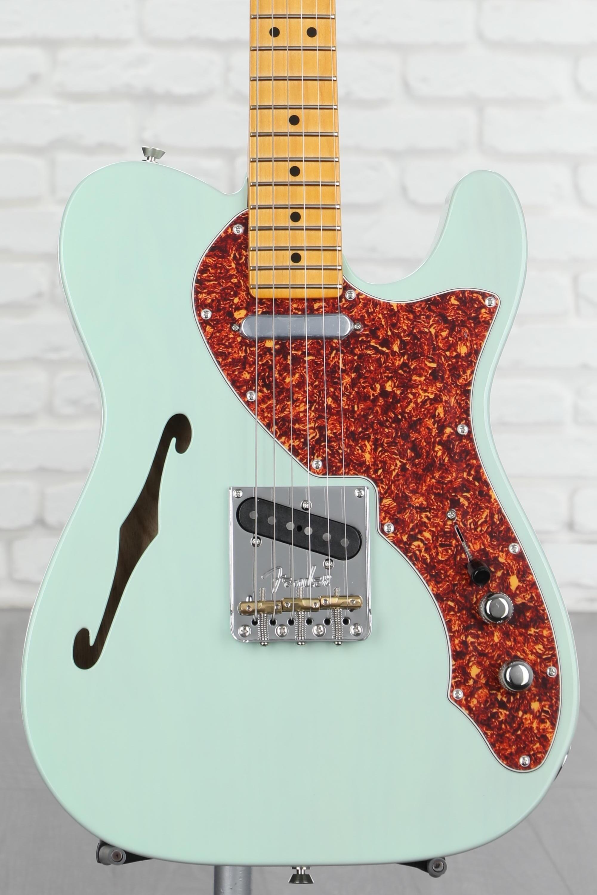 Surf green thinline requeste telecaster