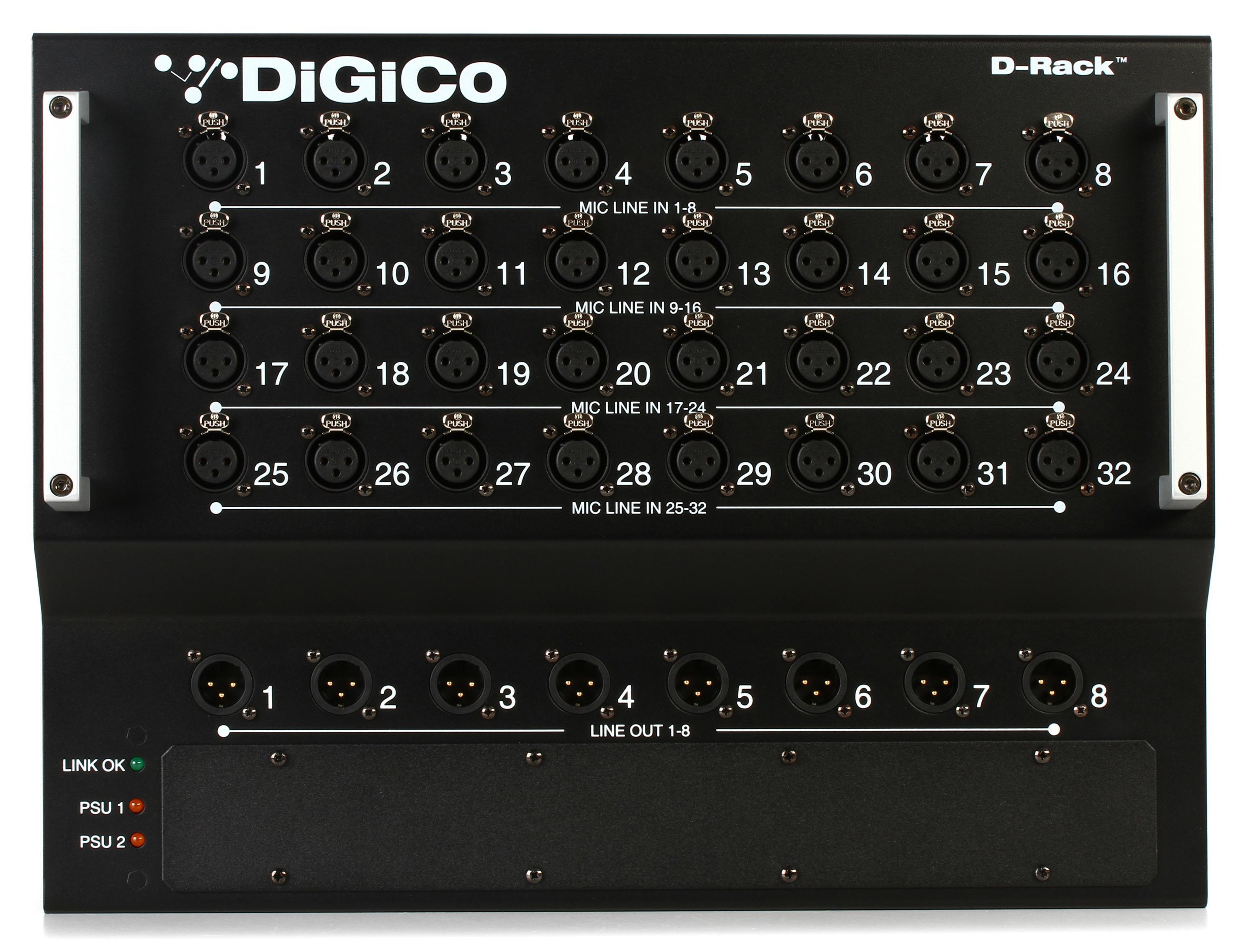DiGiCo D-Rack Cat 6 Analog I/O | Sweetwater