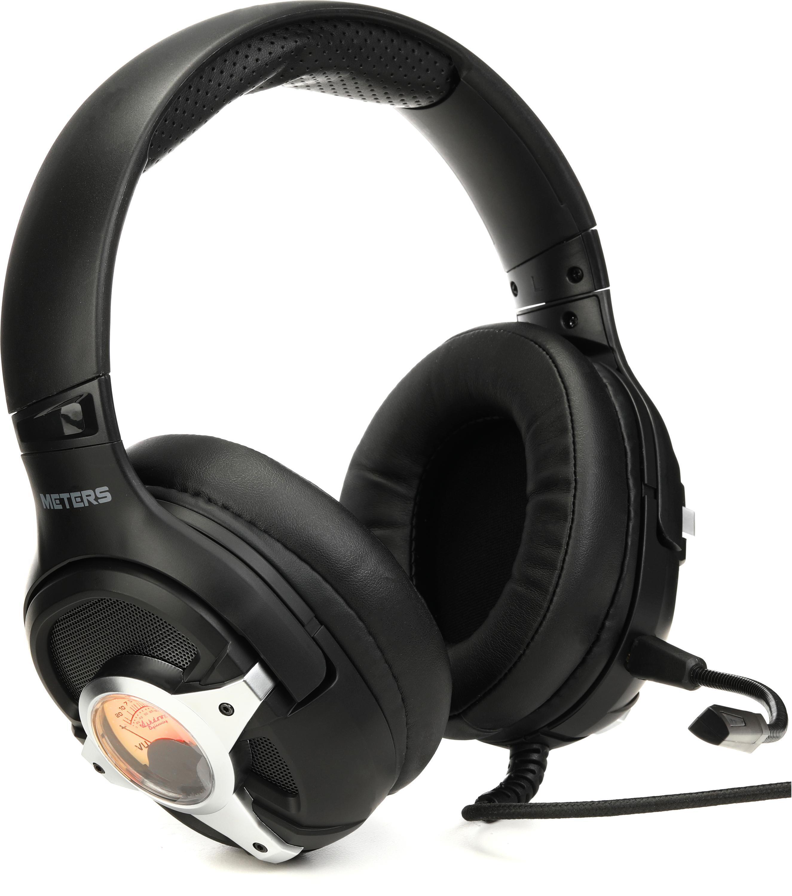 Meters Level Up Gaming Headset Silver Sweetwater