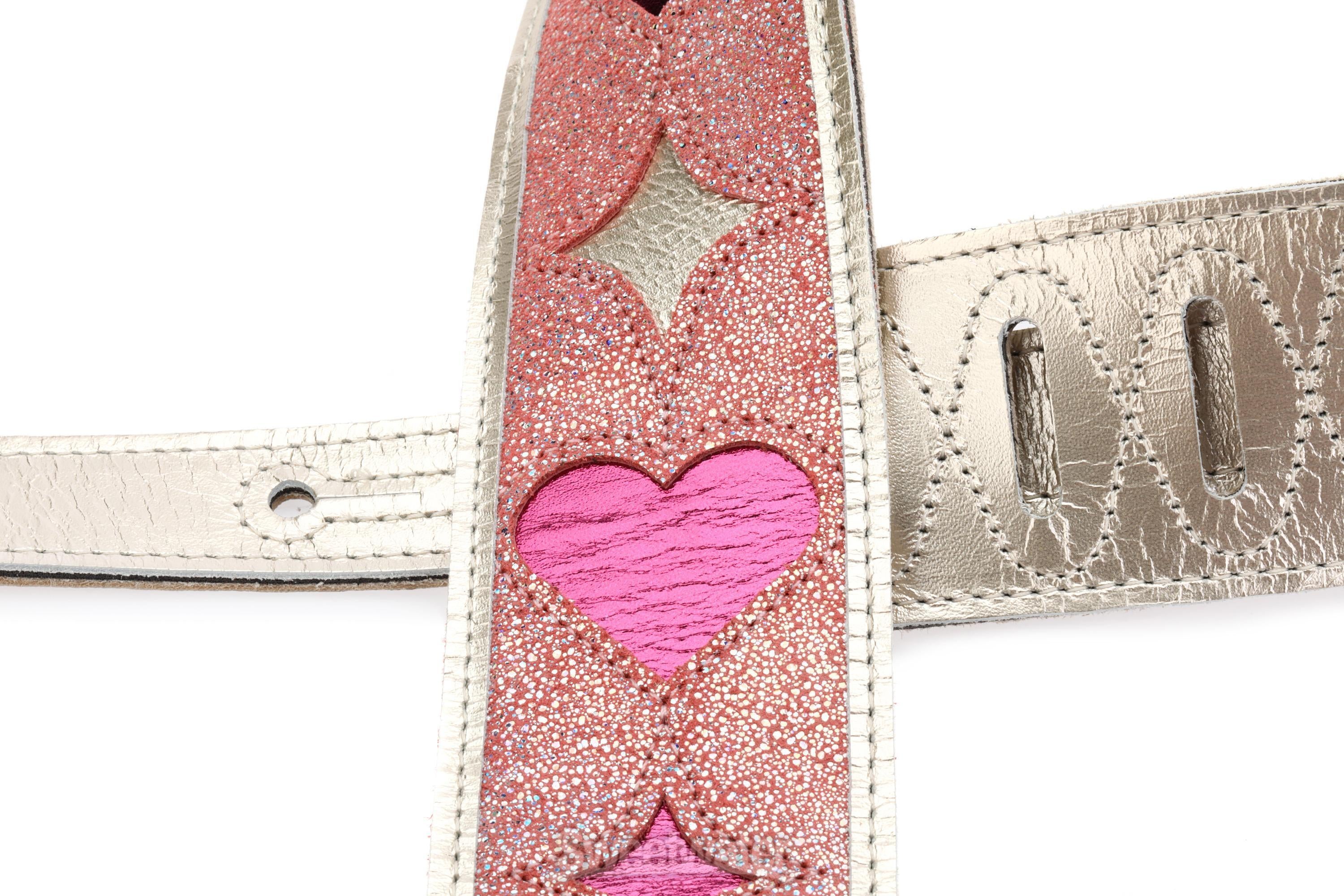 Levy's x Jodi Head '70s Icon Series Leather Guitar Strap