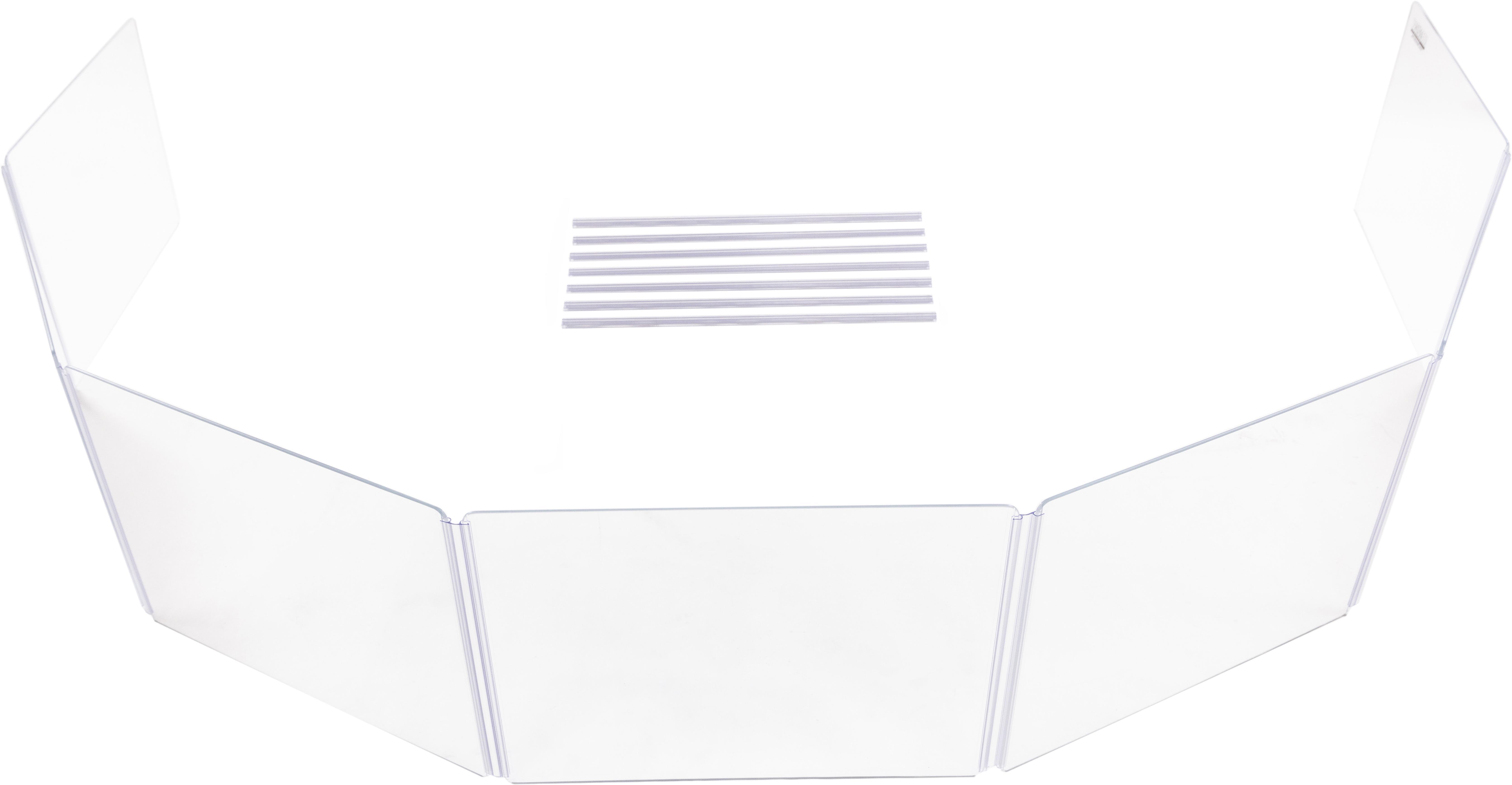 Photo of ClearSonic CSP AX2418x7 Acrylic Height Extender - 7-panel