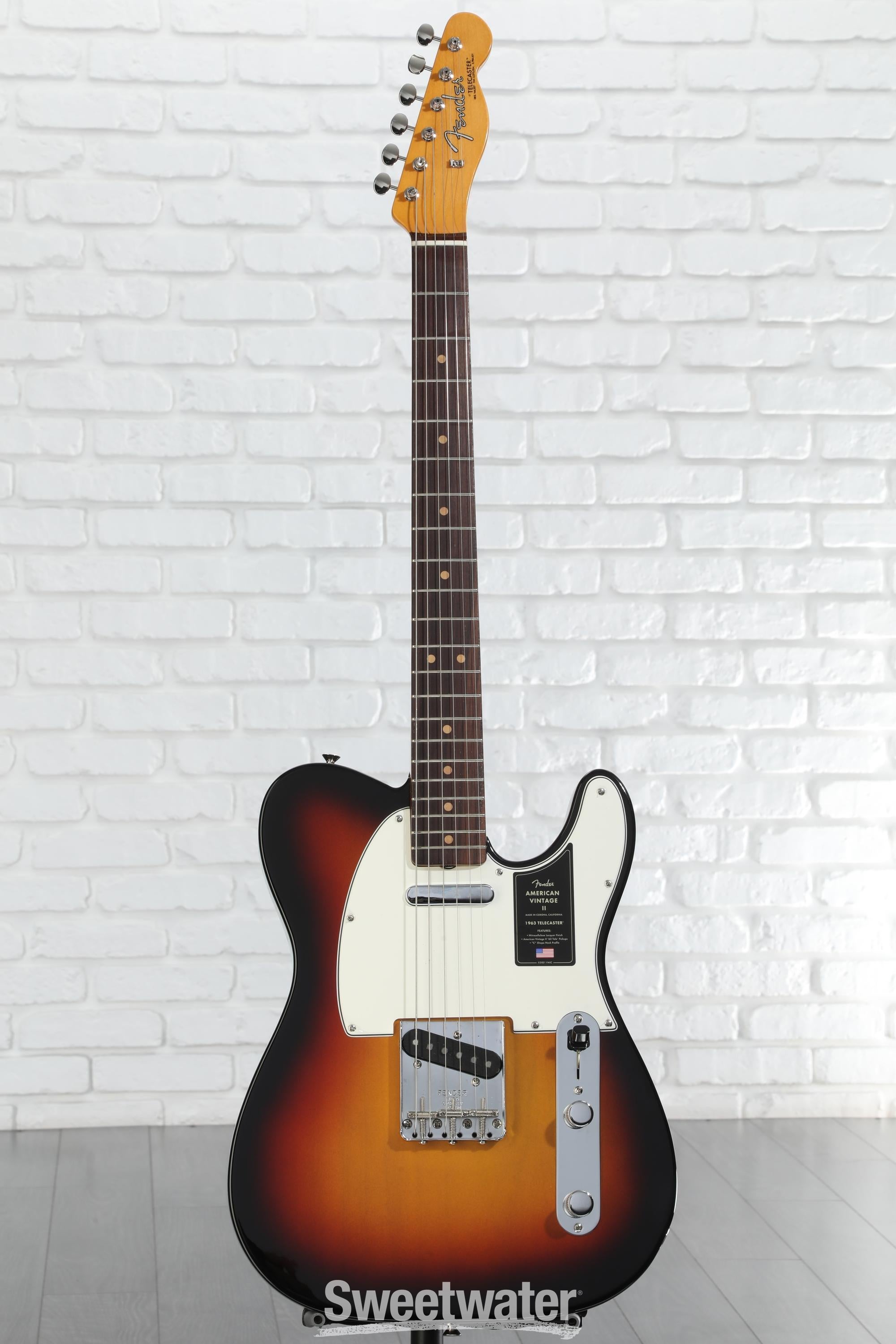残り6日　American Vintage II 1963 Telecaster Fender American Vintage II 1963 Tele Sunburst — Rudy's Music