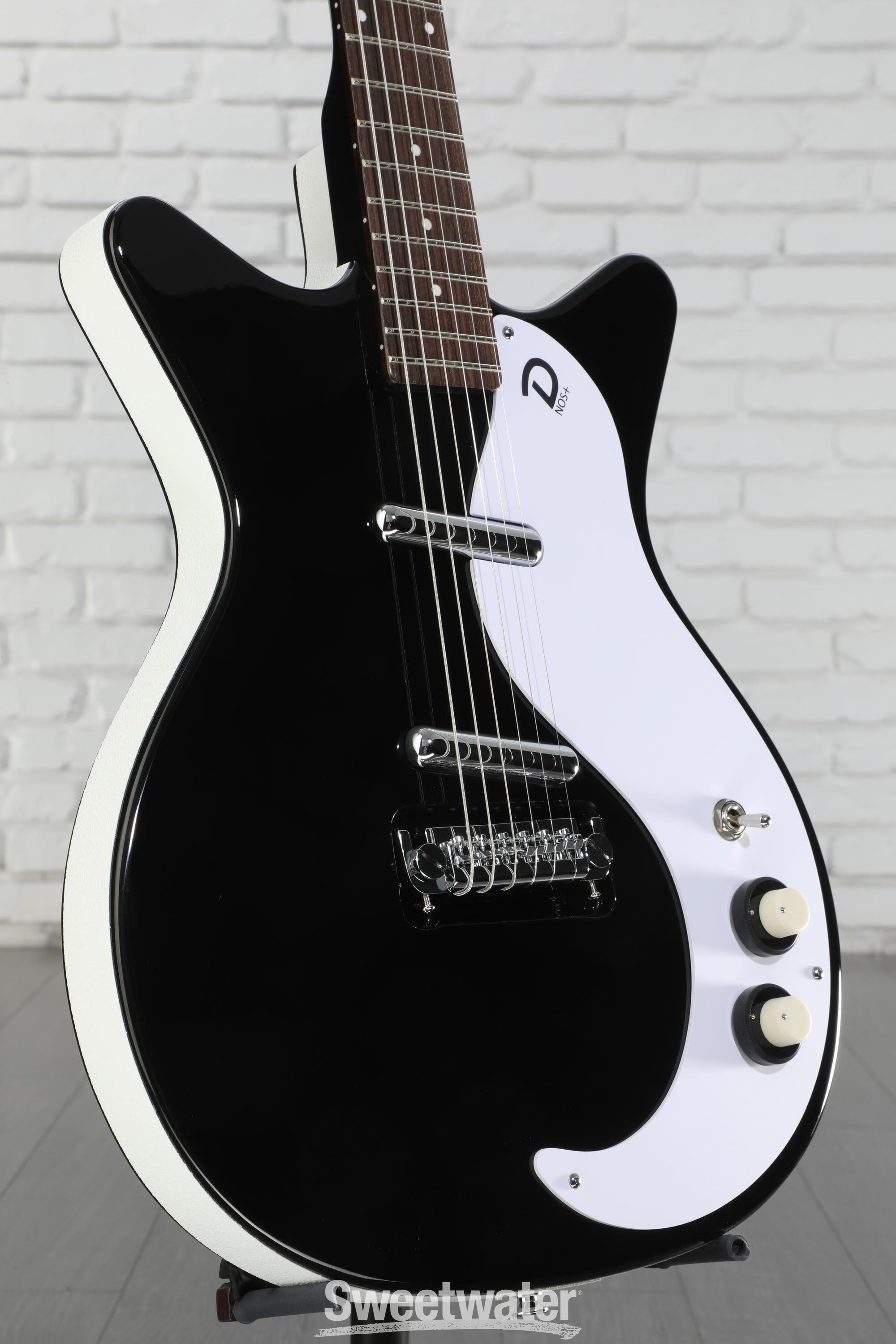 Danelectro '59M NOS+ Semi-hollowbody Electric Guitar - Black