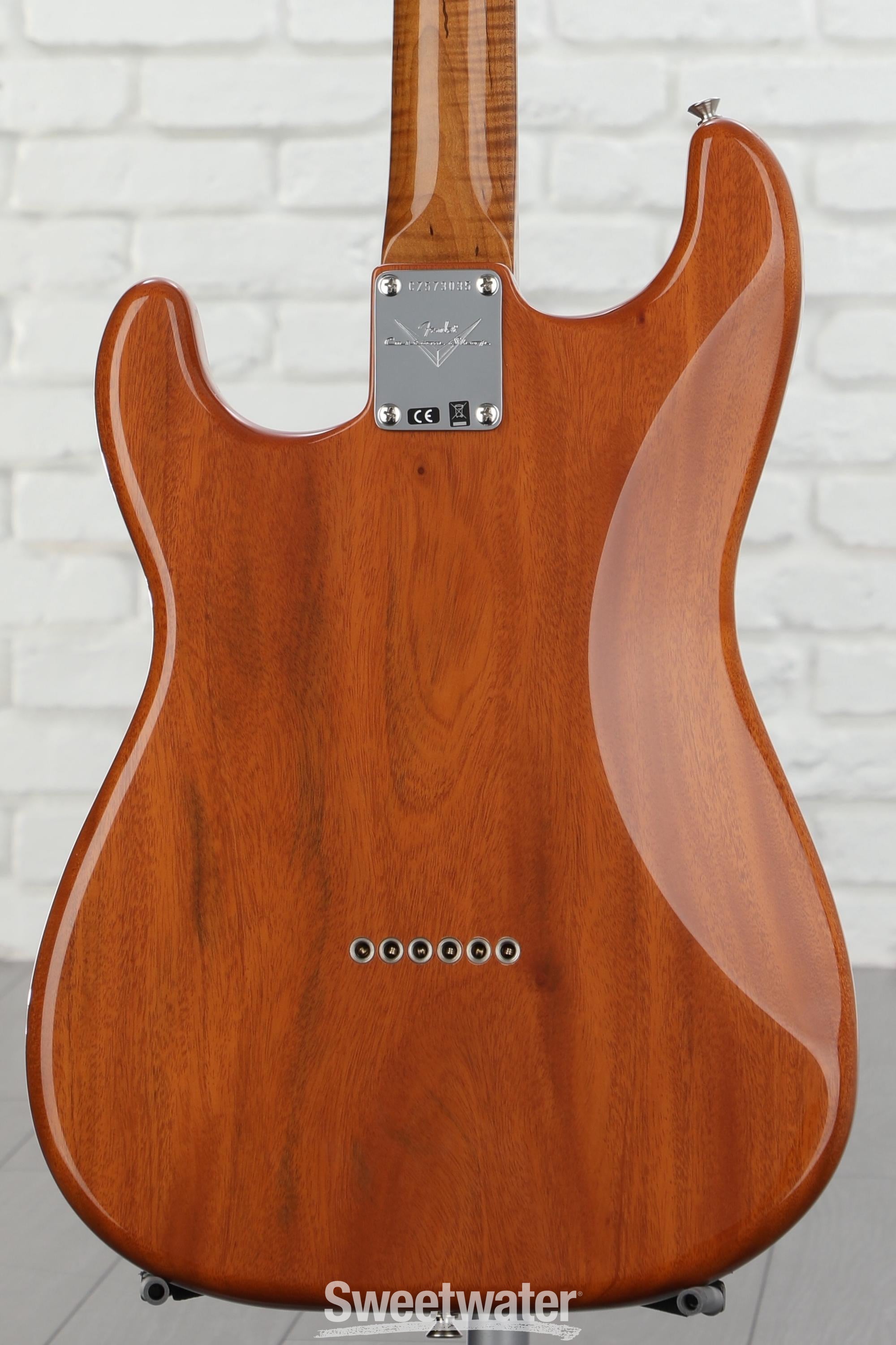 Fender Custom Shop Artisan Dual P-90 Koa Stratocaster - Aged