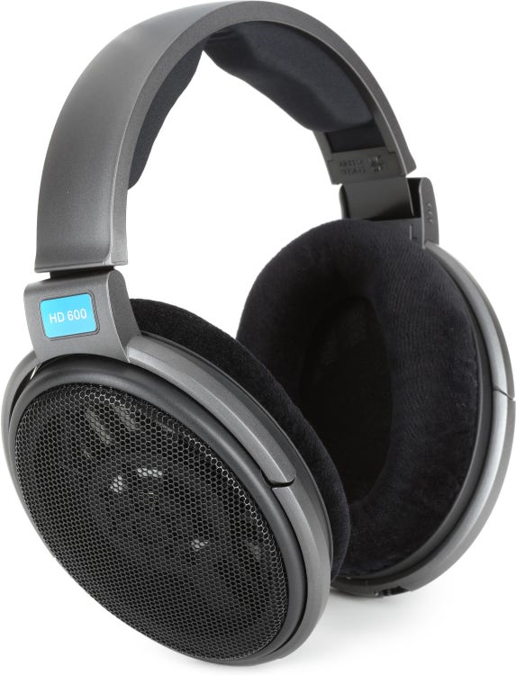 Little Labs Monotor 2-channel Headphone Amplifier and Sennheiser HD 600 Open-back Headphones