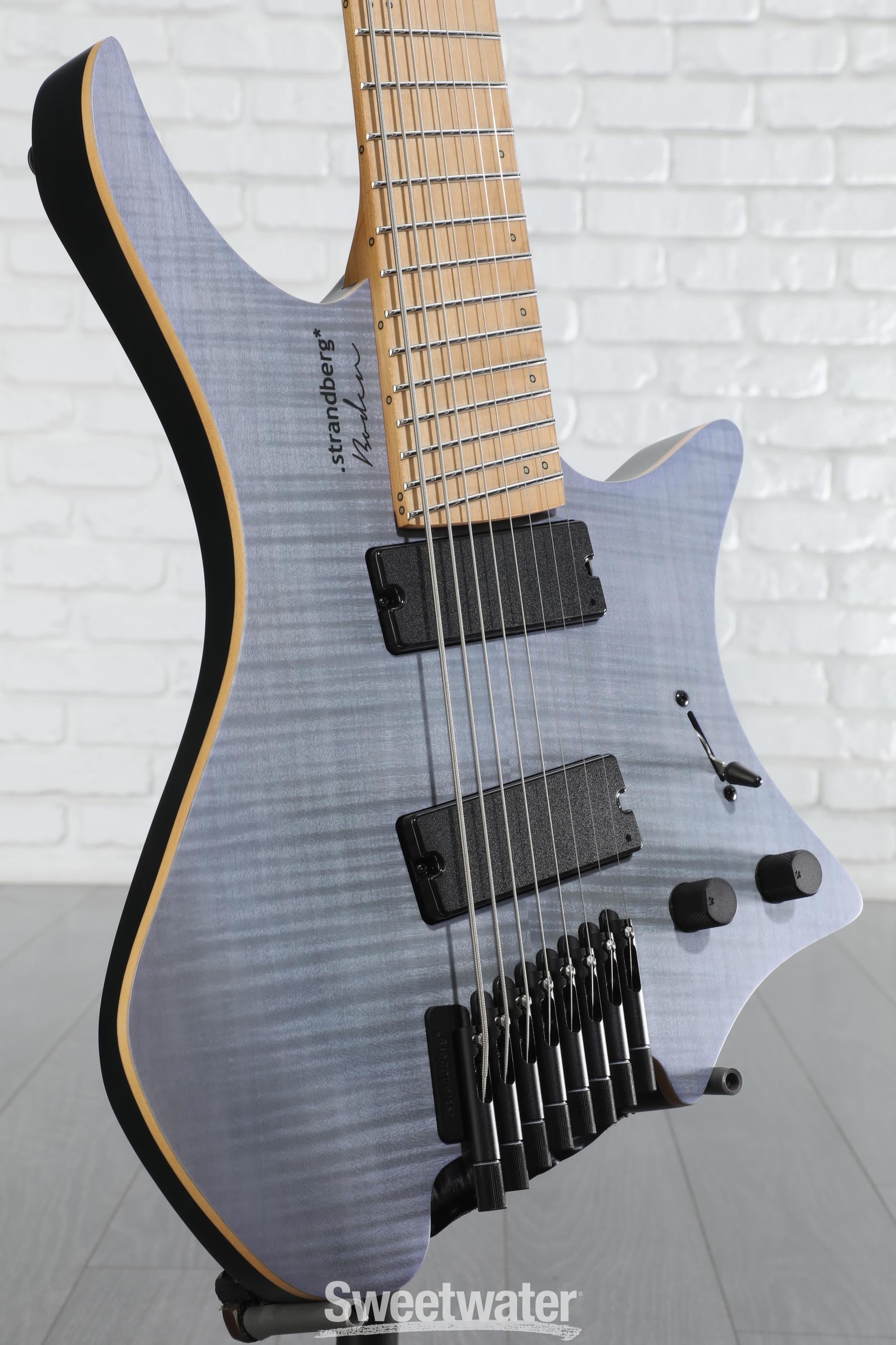 Strandberg Boden Standard NX 8 Electric Guitar - Trans Blue