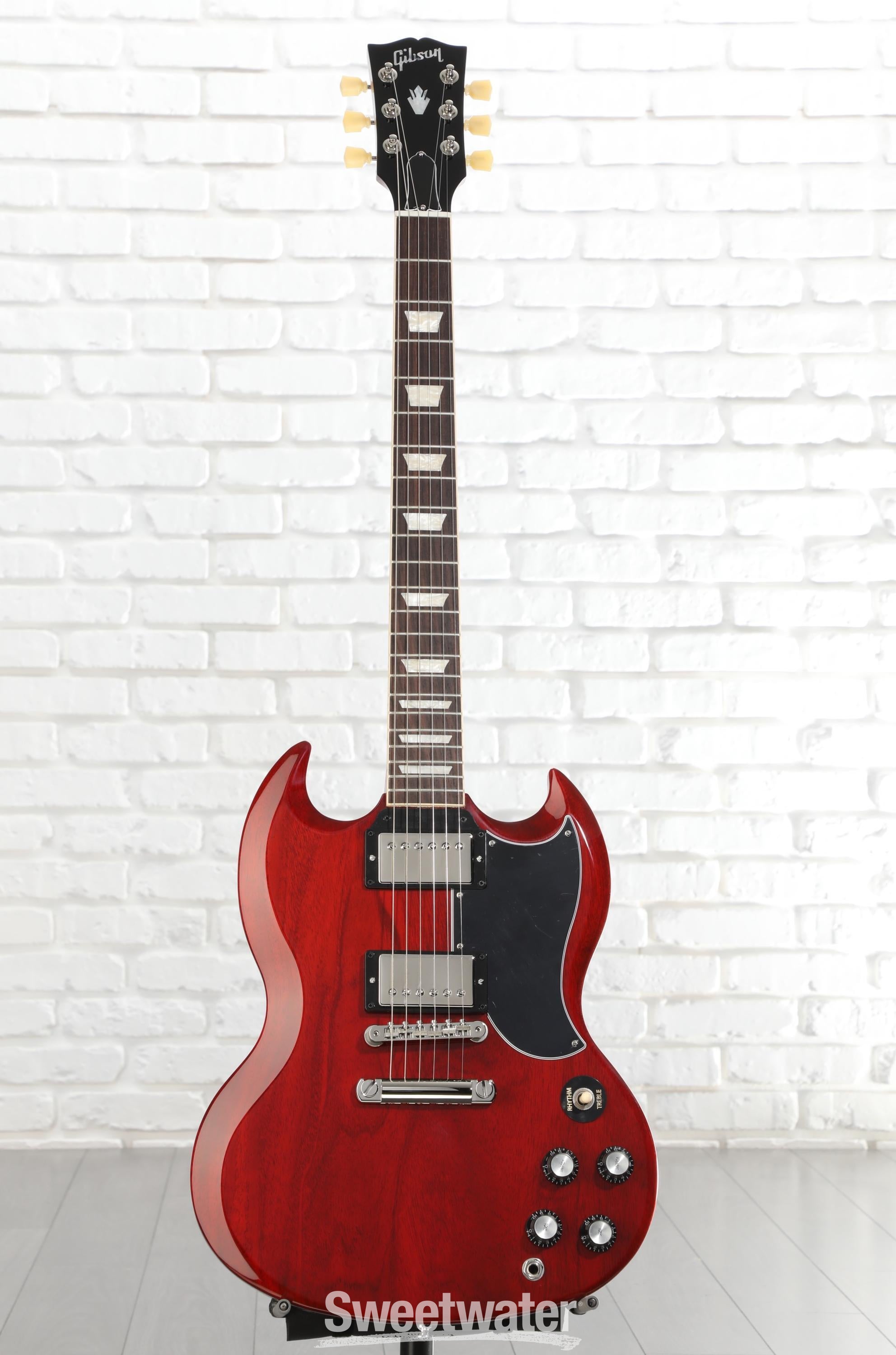 Gibson SG Standard '61 Electric Guitar - Vintage Cherry | Sweetwater