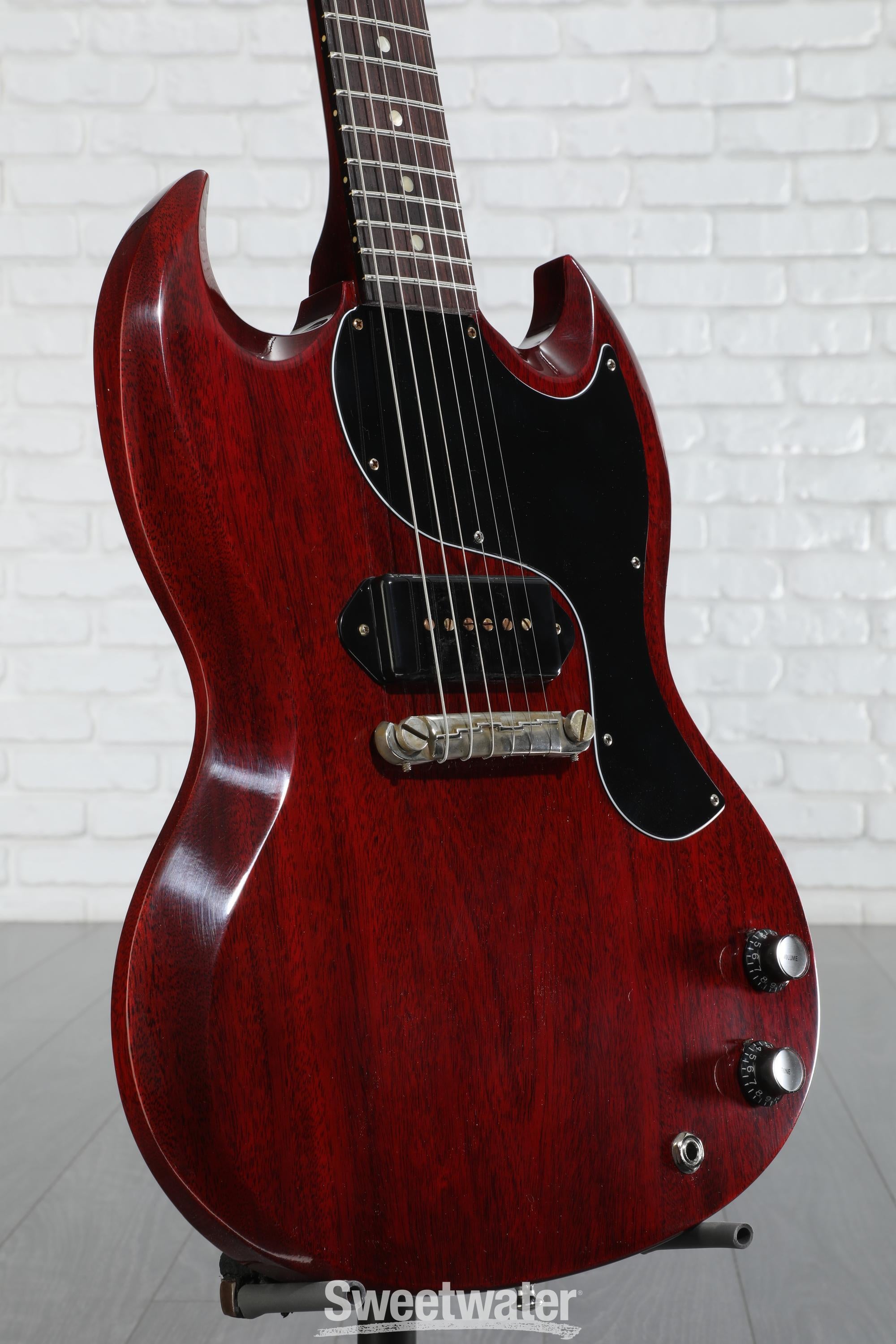 ギター Gibson SG jr Gibson Brian Ray '62 SG Junior White Fox (2019) - Signature