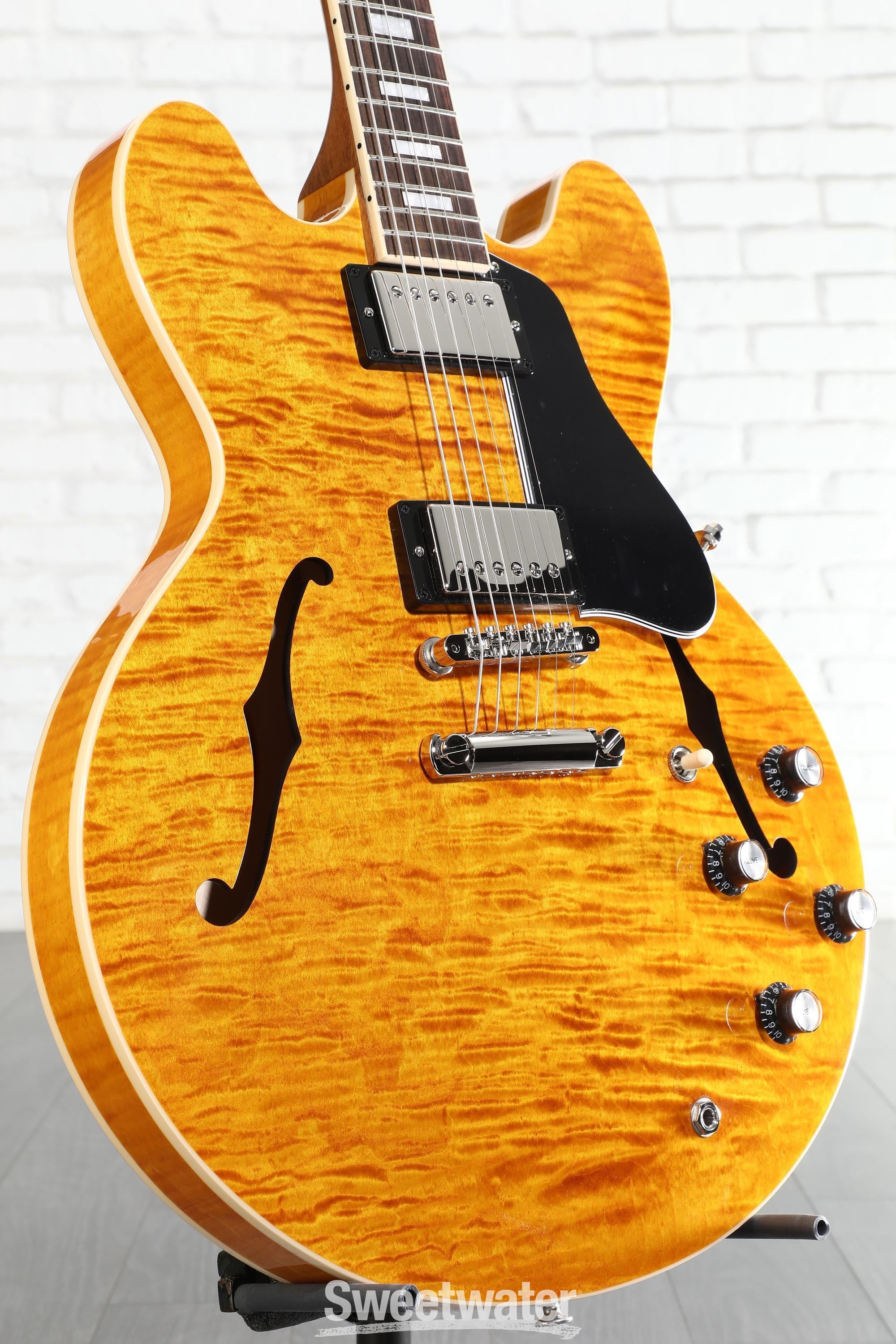 Gibson ES-335 figured サンバースト 2024 - Gibson Custom Shop PSL '64 ES-335 Figured Reissue Gloss