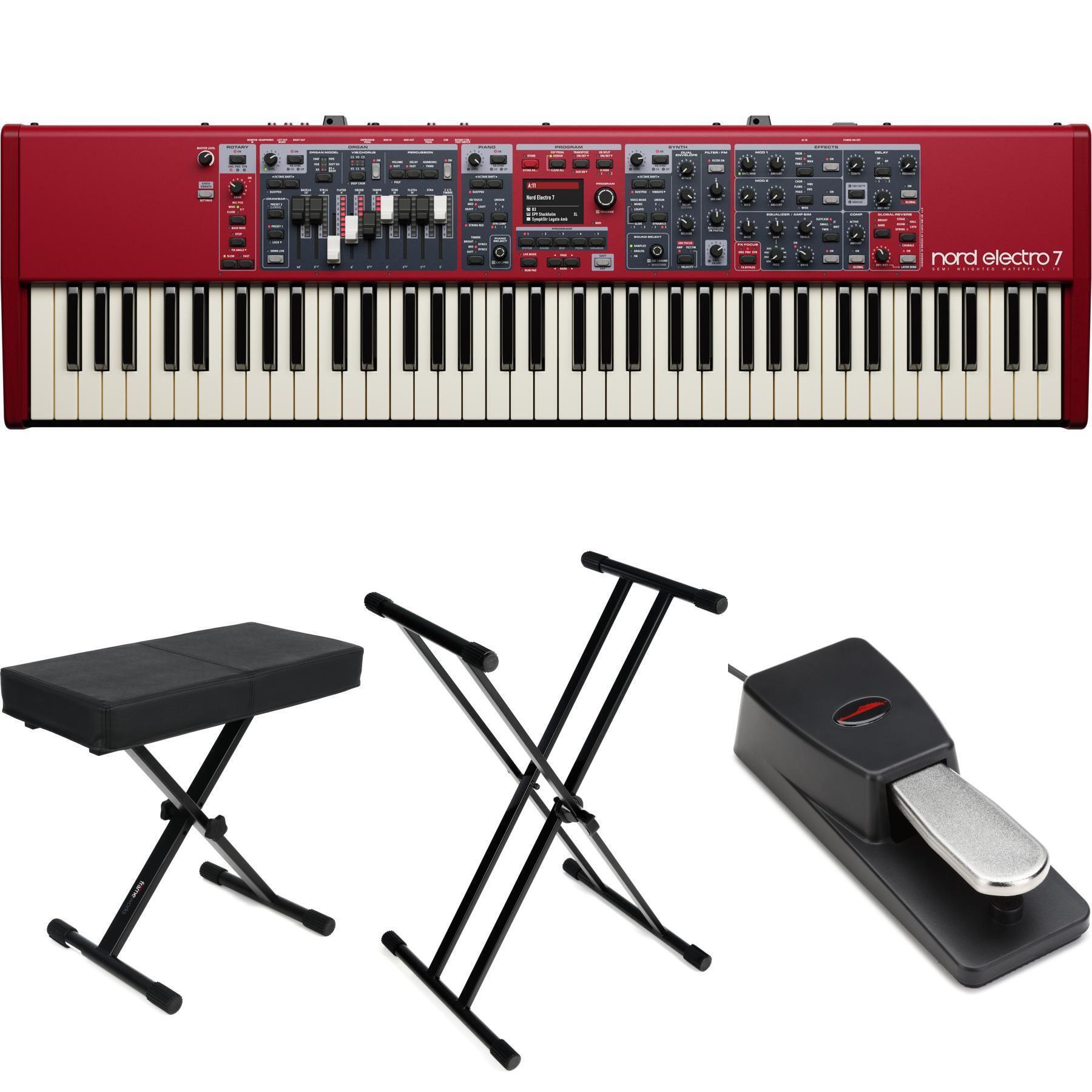 Photo of Nord Electro 7 73-key Stage Piano Essentials Bundle