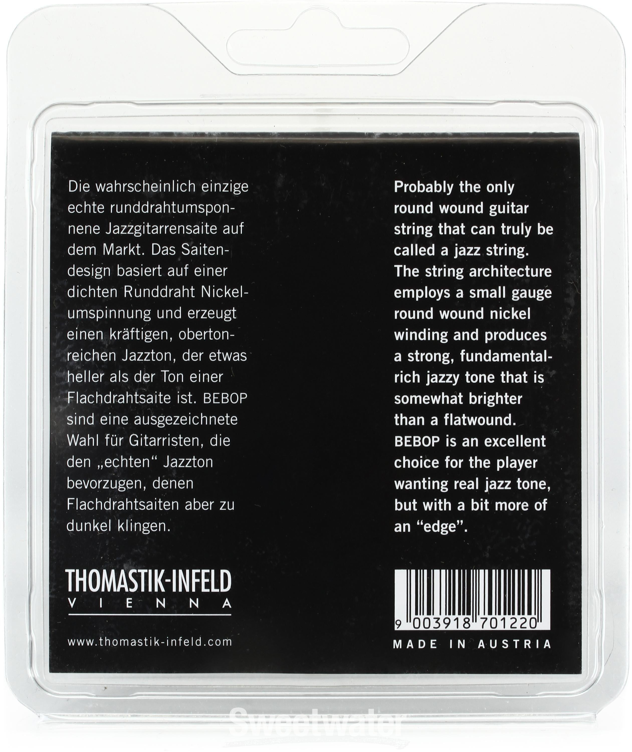 Thomastik-Infeld BB113 Jazz BeBop Roundwound Electric Guitar