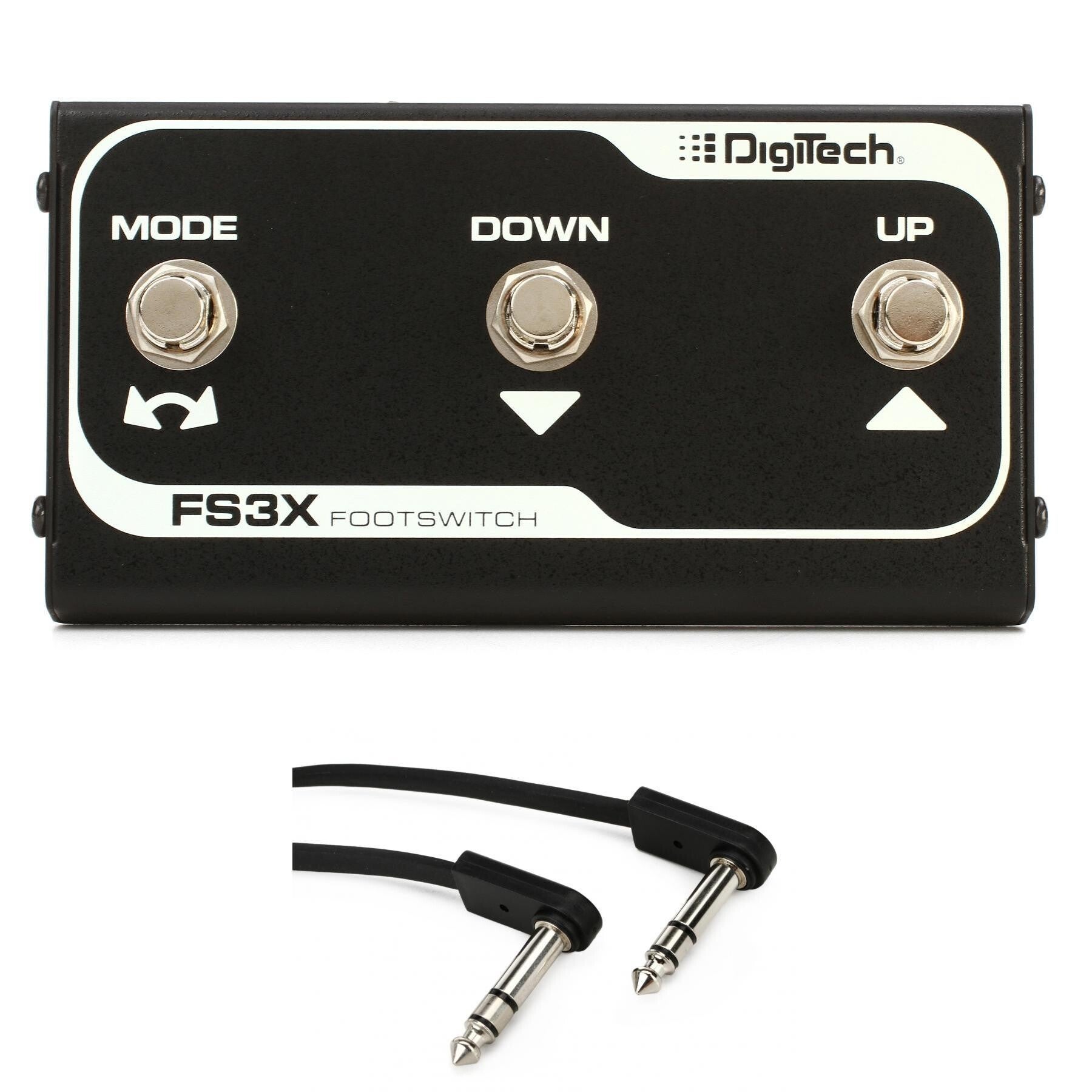 DigiTech FS3X 3-button Foot Switch with Flat Cable