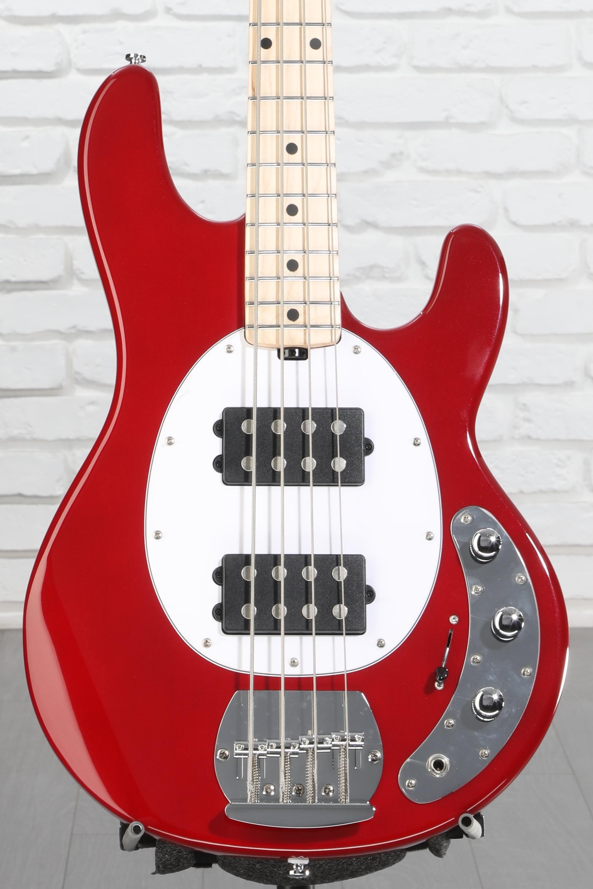 ちぃページです★ Sterling By Music Man StingRay RAY4HH Bass Guitar - Candy