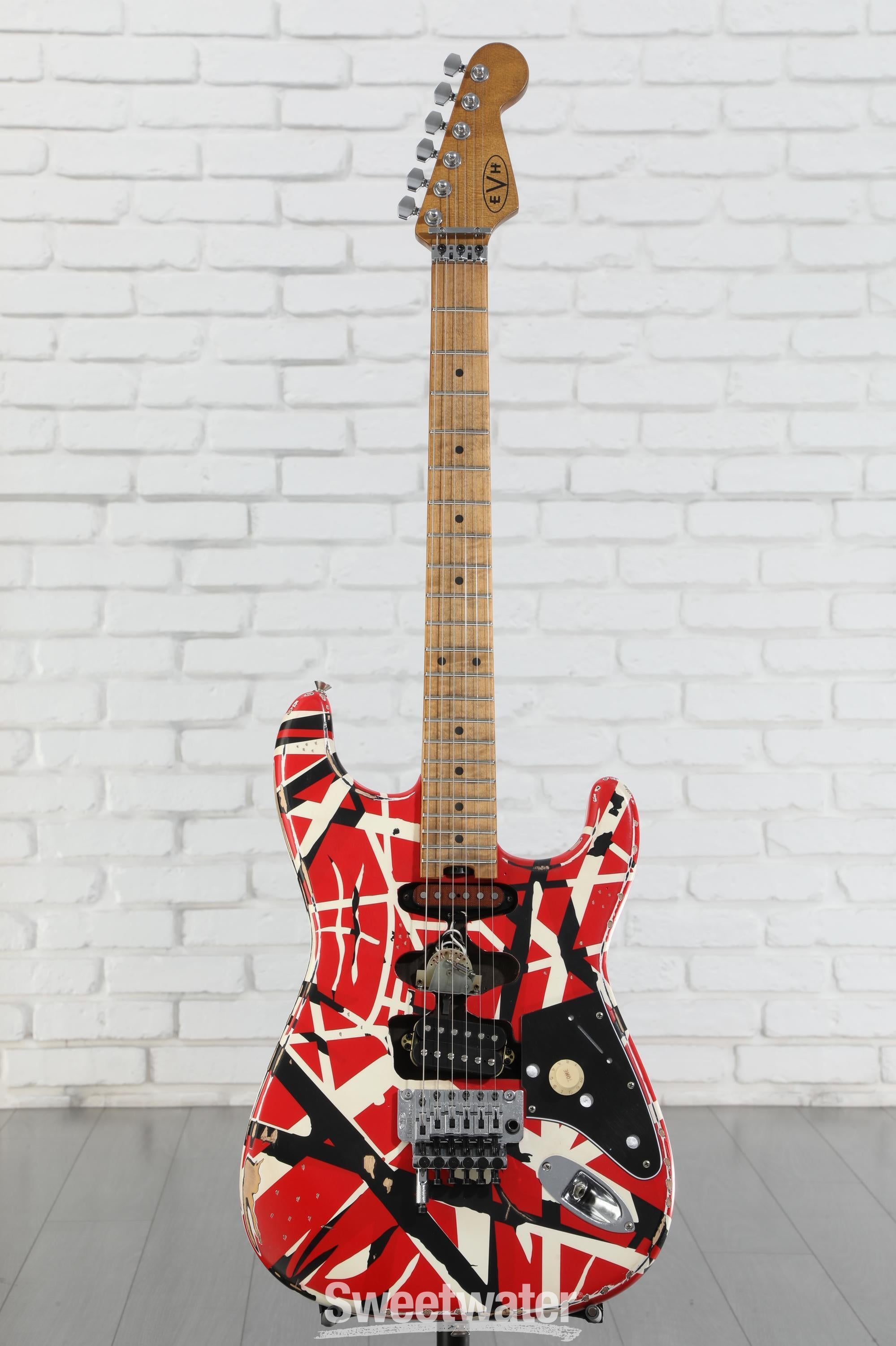 ギター EVH Frankenstein Relic Series Strat :: EVH® Frankenstein Relic® Series, Maple Fingerboard