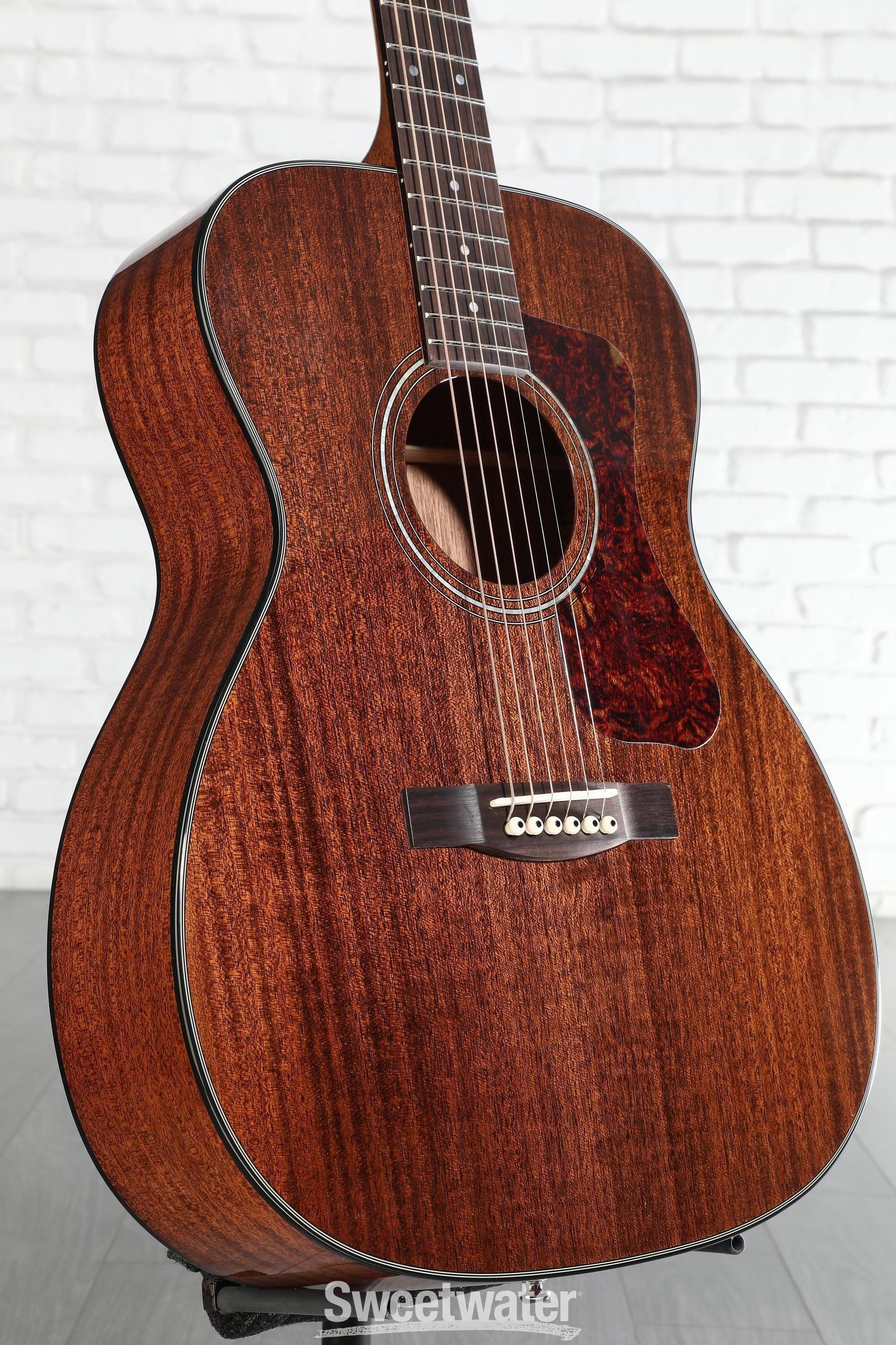 Guild OM-120, Orchestra Acoustic Guitar - Natural | Sweetwater