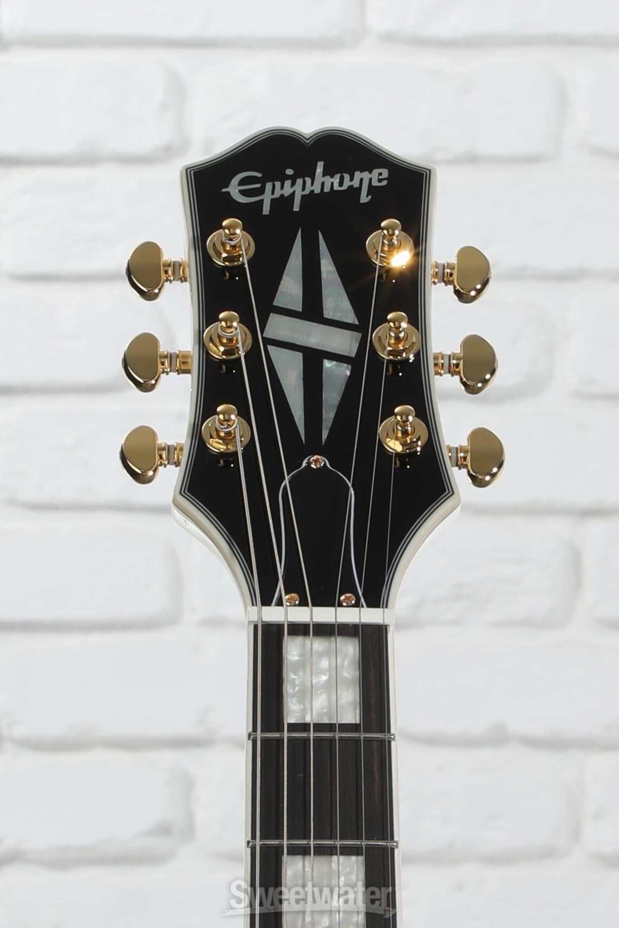 Epiphone SG Custom Electric Guitar - Alpine White | Sweetwater