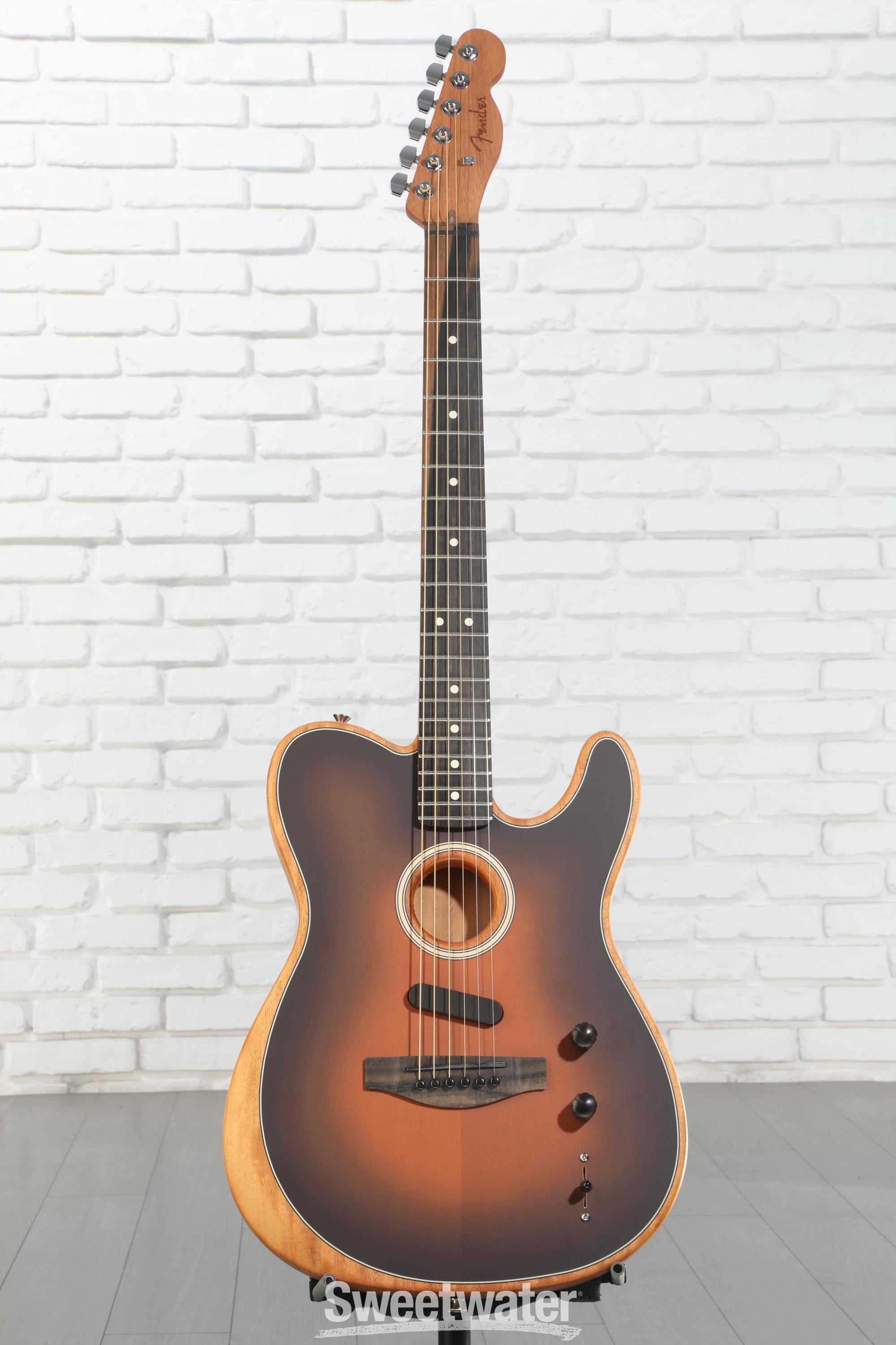 Fender American Acoustasonic Telecaster - Sunburst | Sweetwater