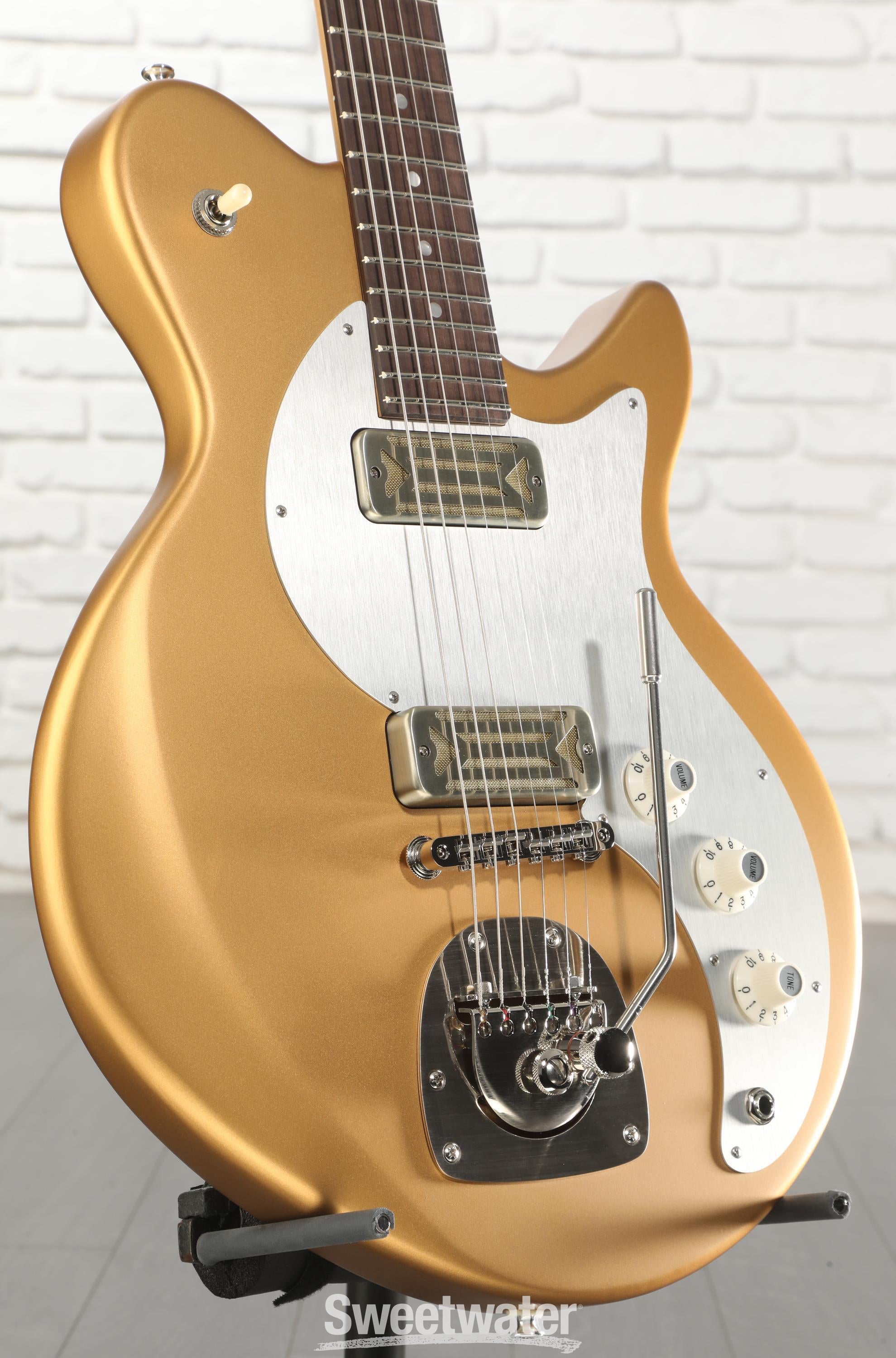 Photo of Eastman Guitars FullerTone Offset '62 Electric Guitar - Gold