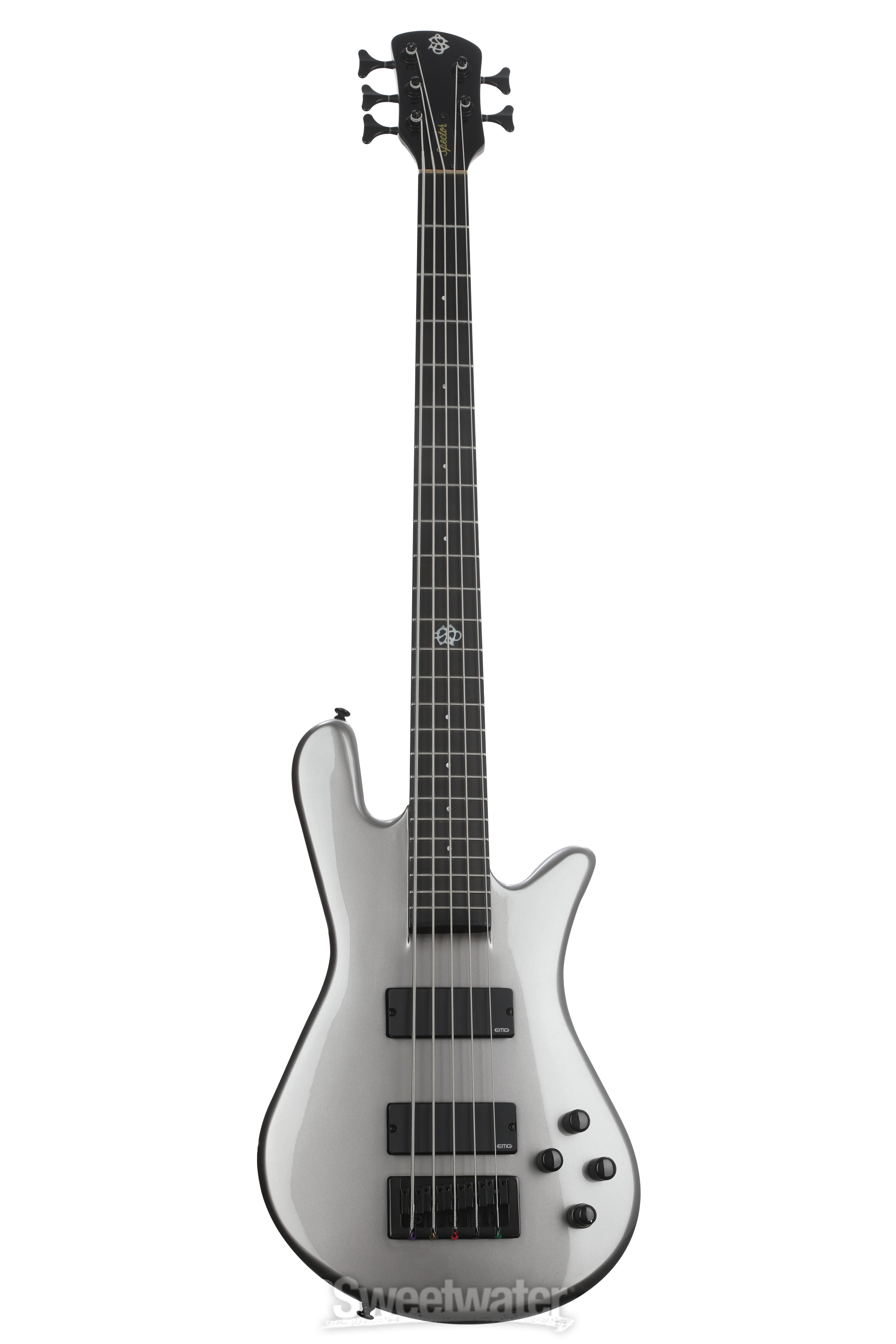 Spector NS Ethos High Performance 5 Bass Guitar - Gunmetal