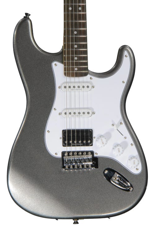 Squier Vintage Modified Stratocaster HSS - Gun Metal Grey | Sweetwater 
