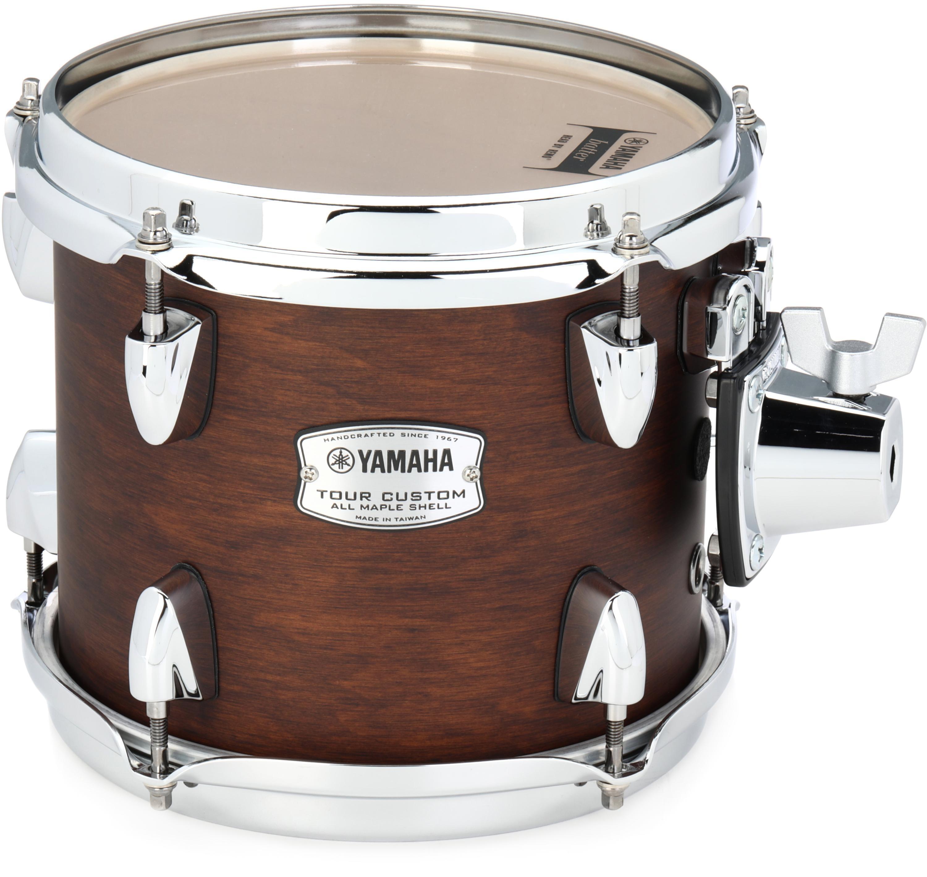 Yamaha TMT-0807 Tour Custom Mounted Tom - 8 x 7 inch - Chocolate