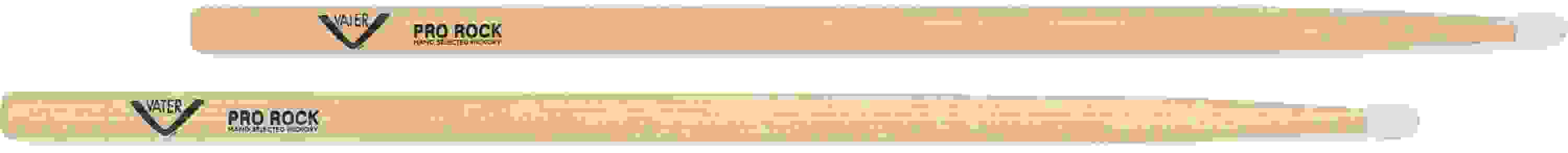 Vater American Hickory Drumsticks - Pro Rock - Nylon Tip