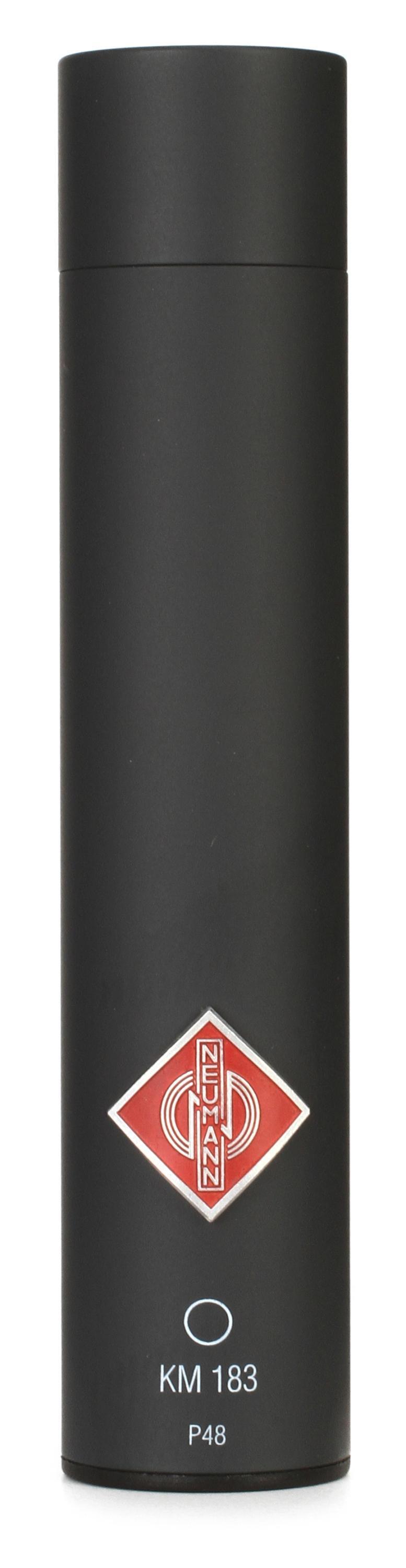 Photo of Neumann KM 183 Omnidirectional Small-diaphragm Condenser Microphone - Matte Black