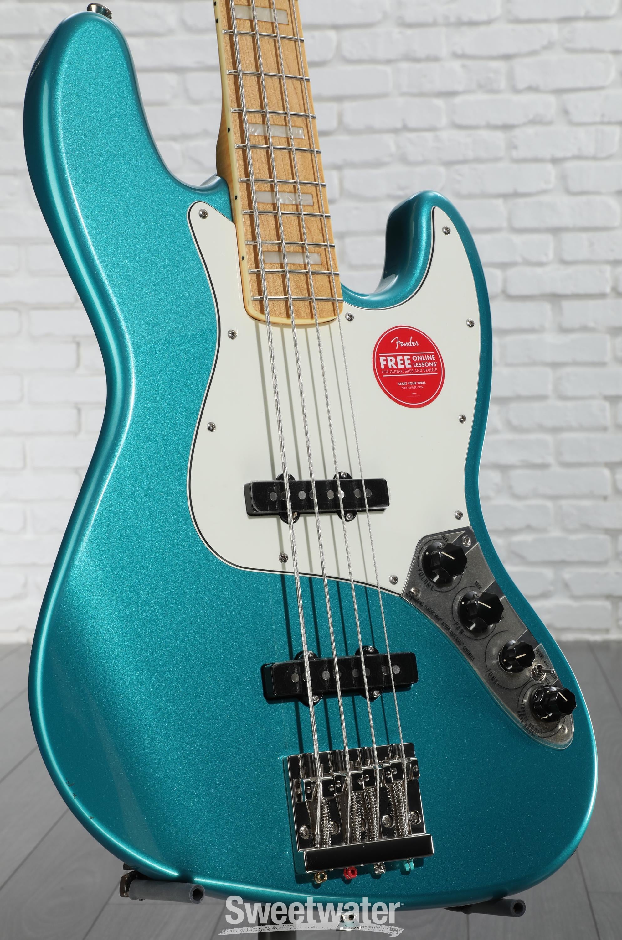 Squier Jazz Bass アクアマリン Squier Classic Vibe Active '70s Jazz Bass V - Ocean