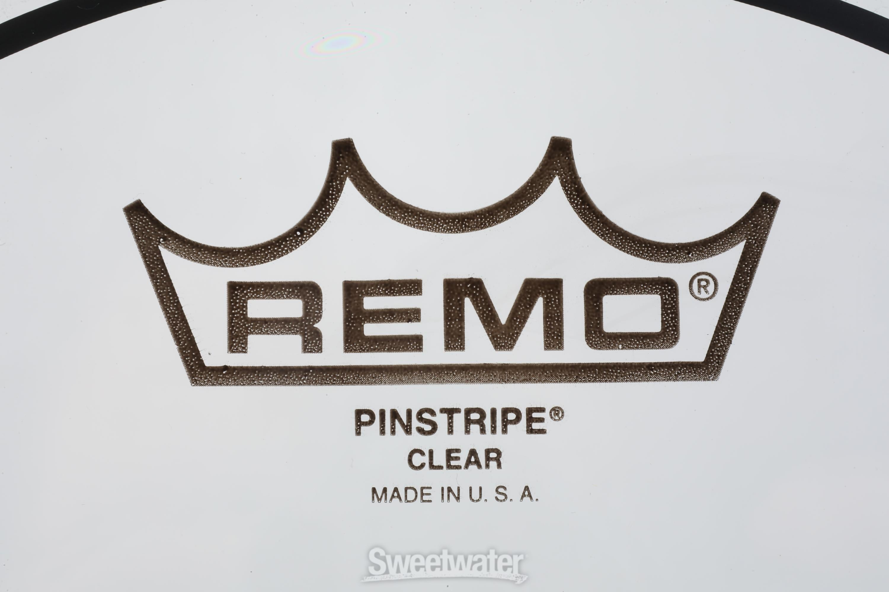【新品最安】REMO Pinstripe X Clear 10インチ 5枚セット 新品最安】REMO Pinstripe X Clear 10インチ 5枚セット