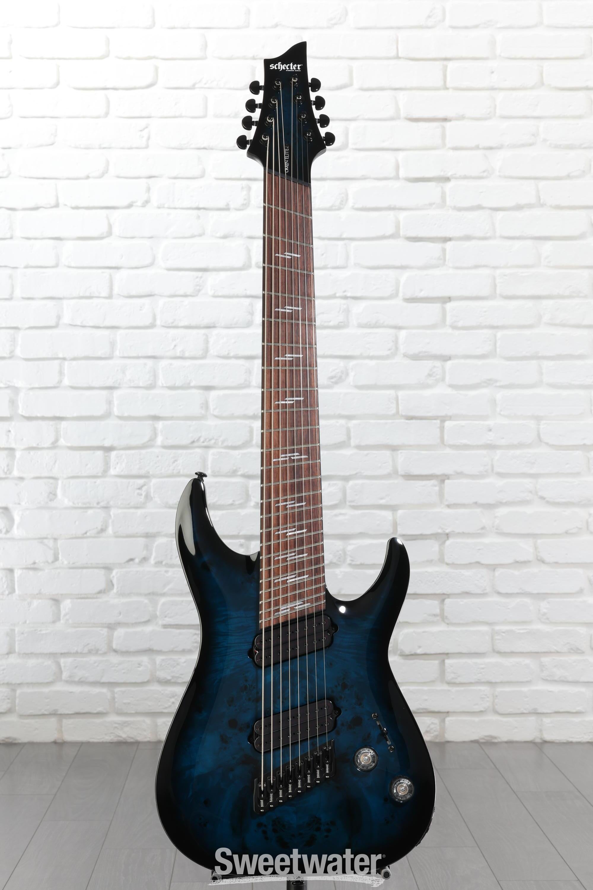 Schecter Omen Elite-8 Multiscale 8-string Electric Guitar - See