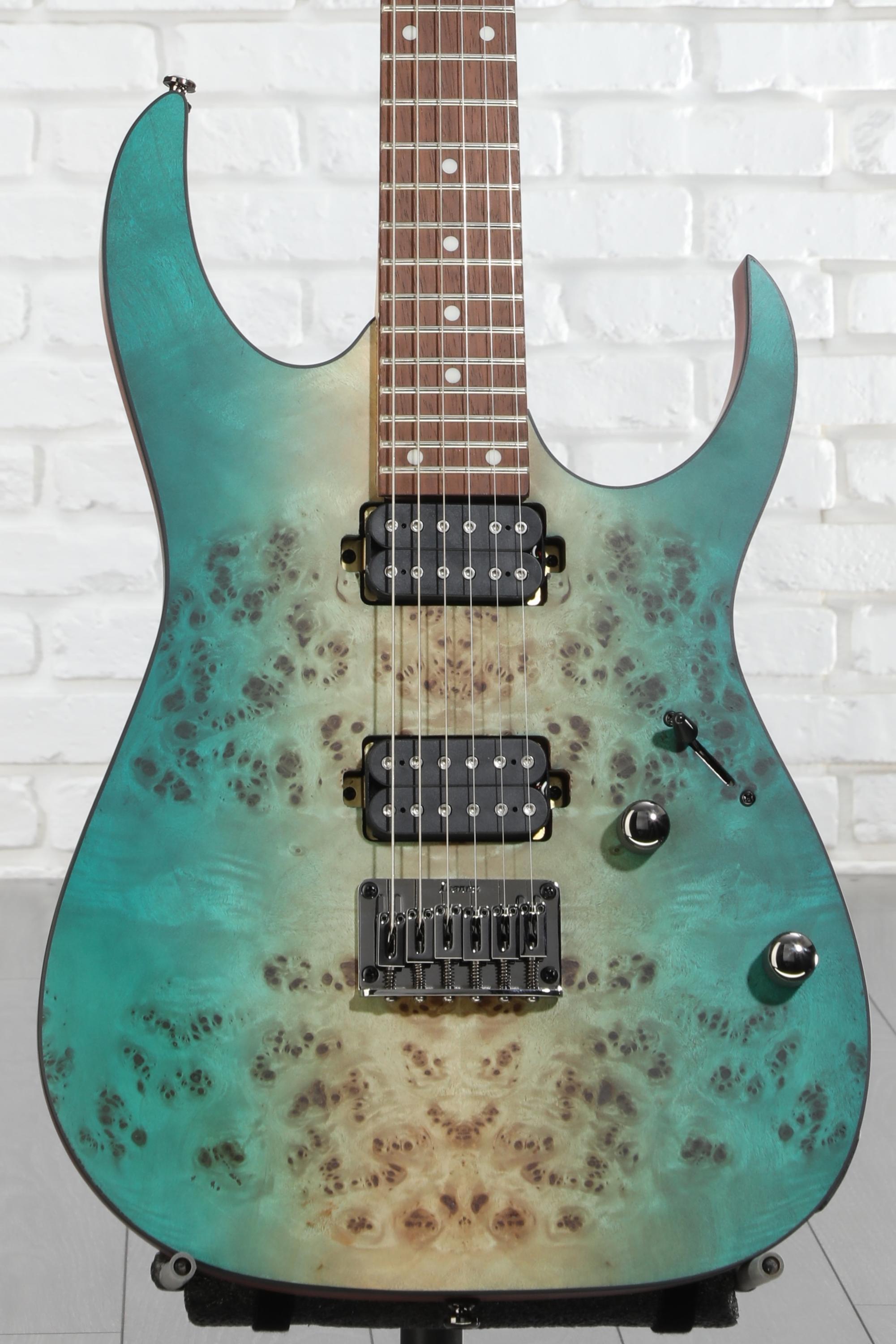 Ibanez Standard RG421PB Electric Guitar - Caribbean Shoreline Flat